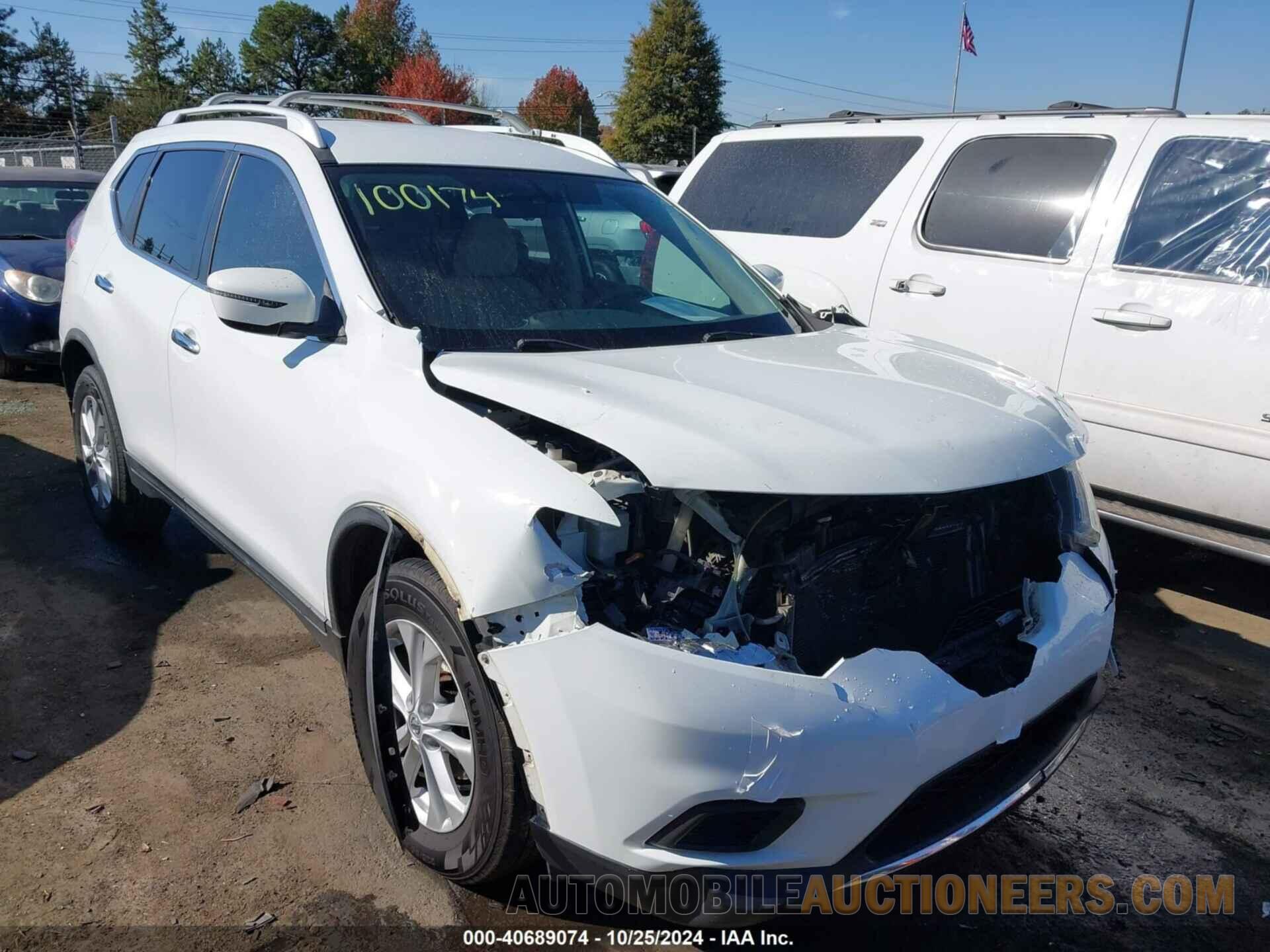 KNMAT2MV8GP664514 NISSAN ROGUE 2016