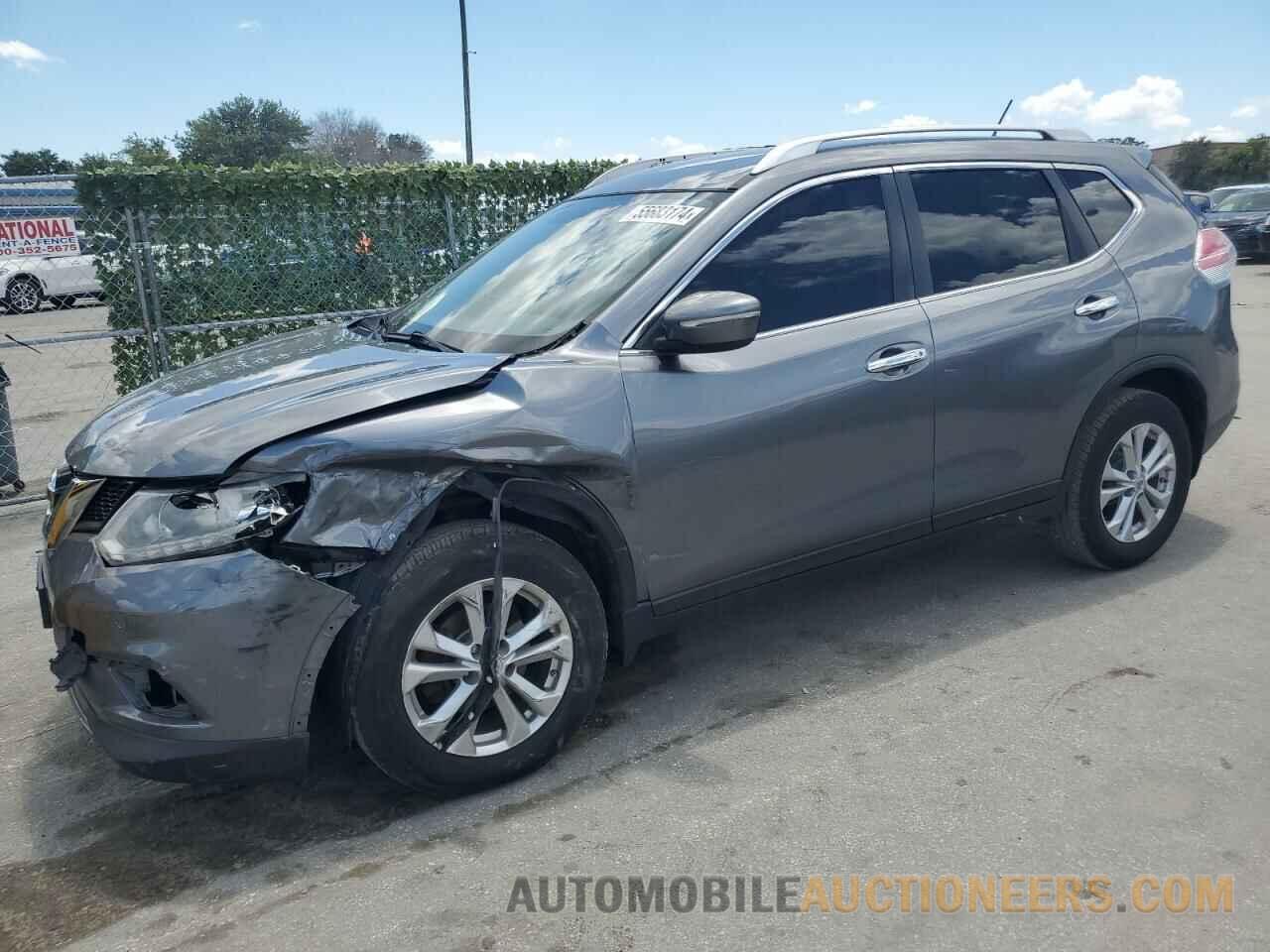 KNMAT2MV9FP569636 NISSAN ROGUE 2015