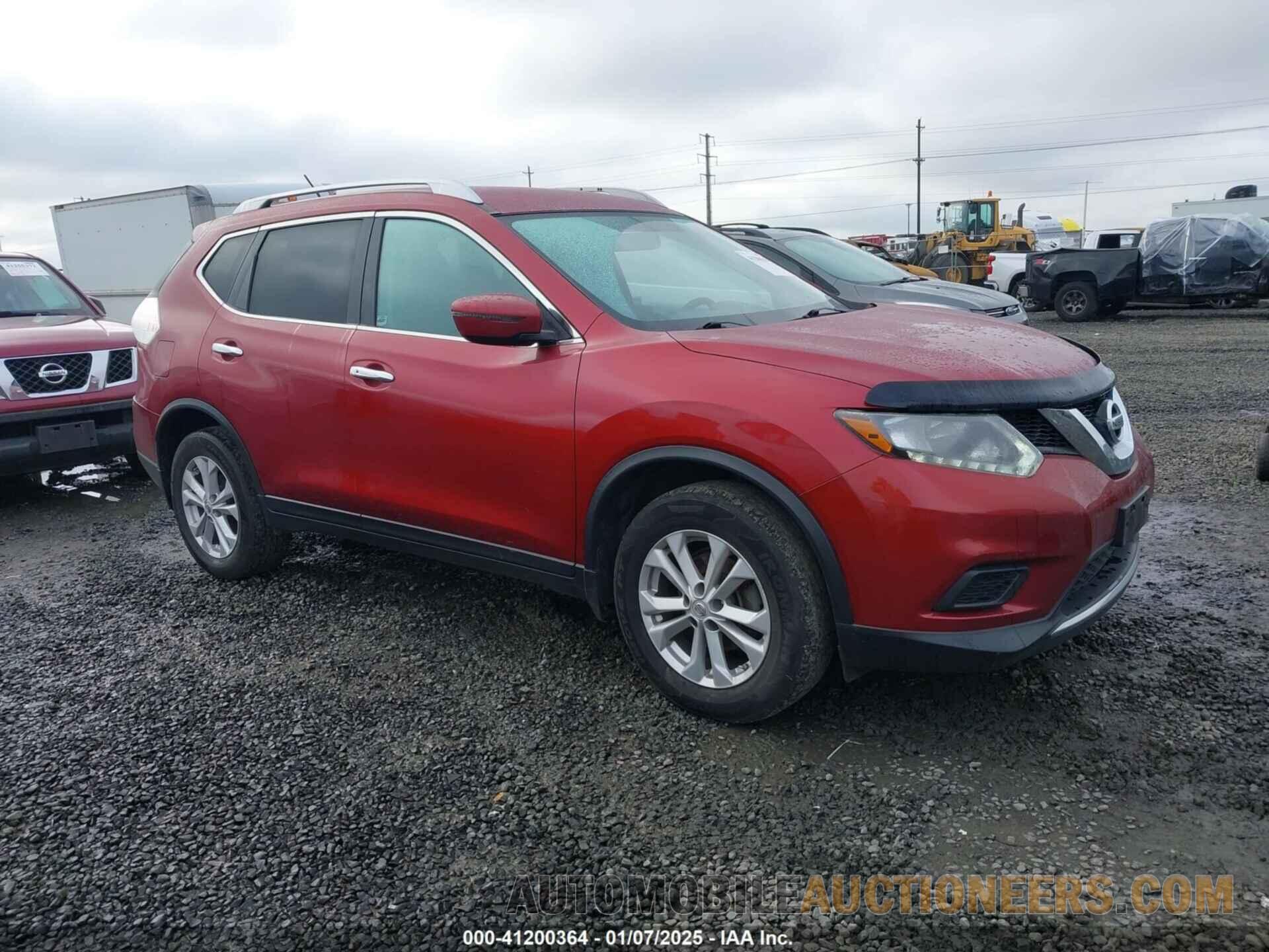 KNMAT2MV9GP599107 NISSAN ROGUE 2016