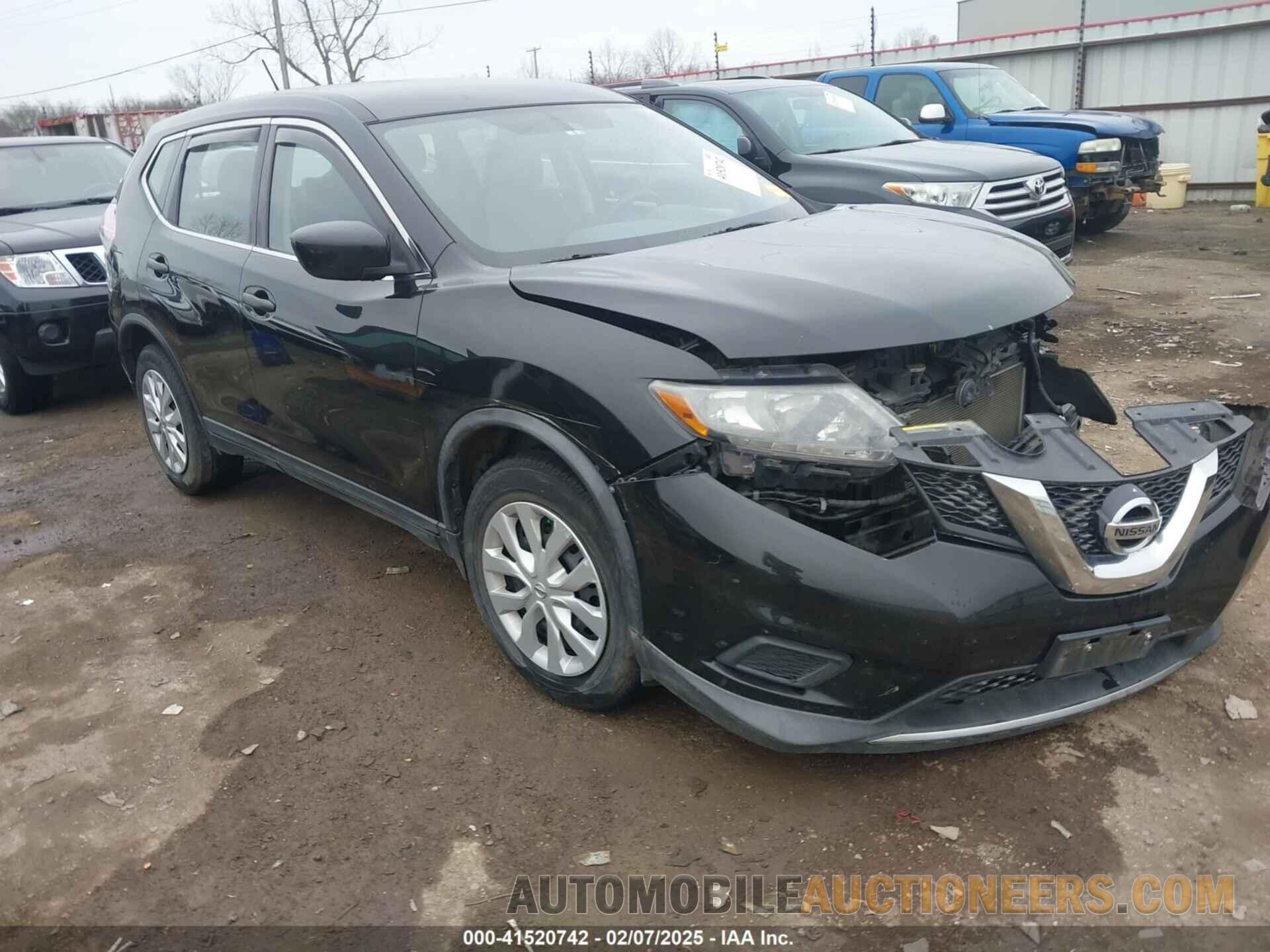 KNMAT2MV9GP607089 NISSAN ROGUE 2016