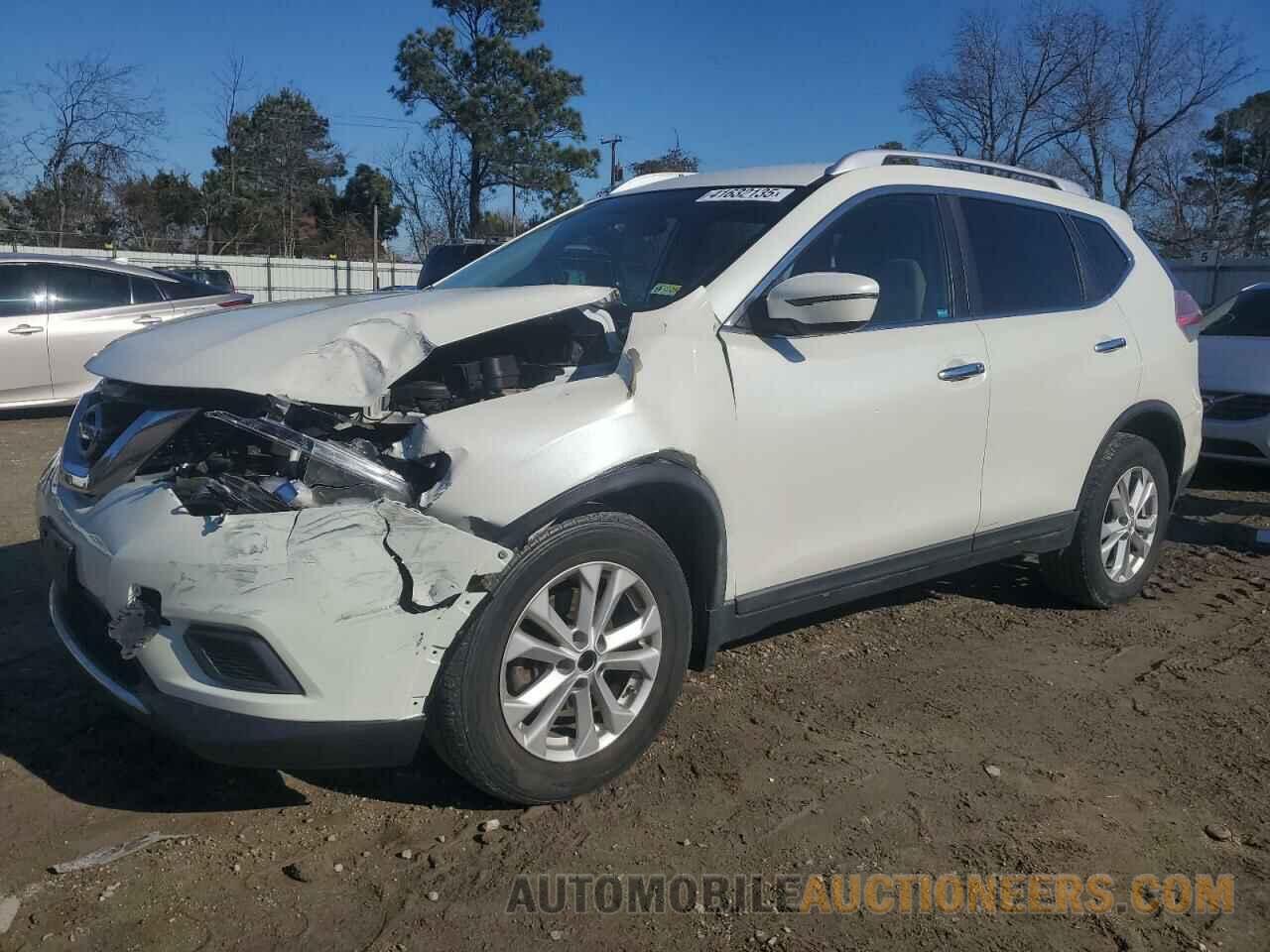 KNMAT2MV9GP616701 NISSAN ROGUE 2016