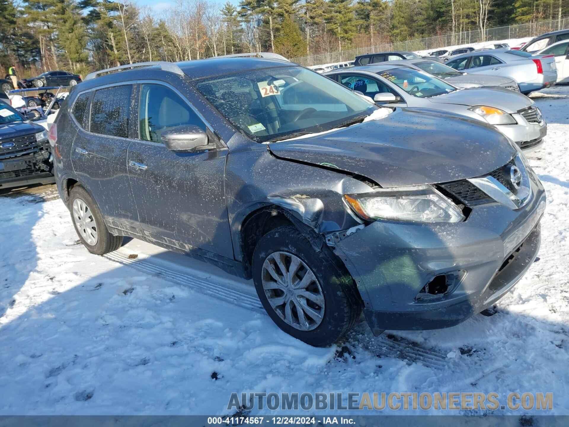 KNMAT2MV9GP617704 NISSAN ROGUE 2016