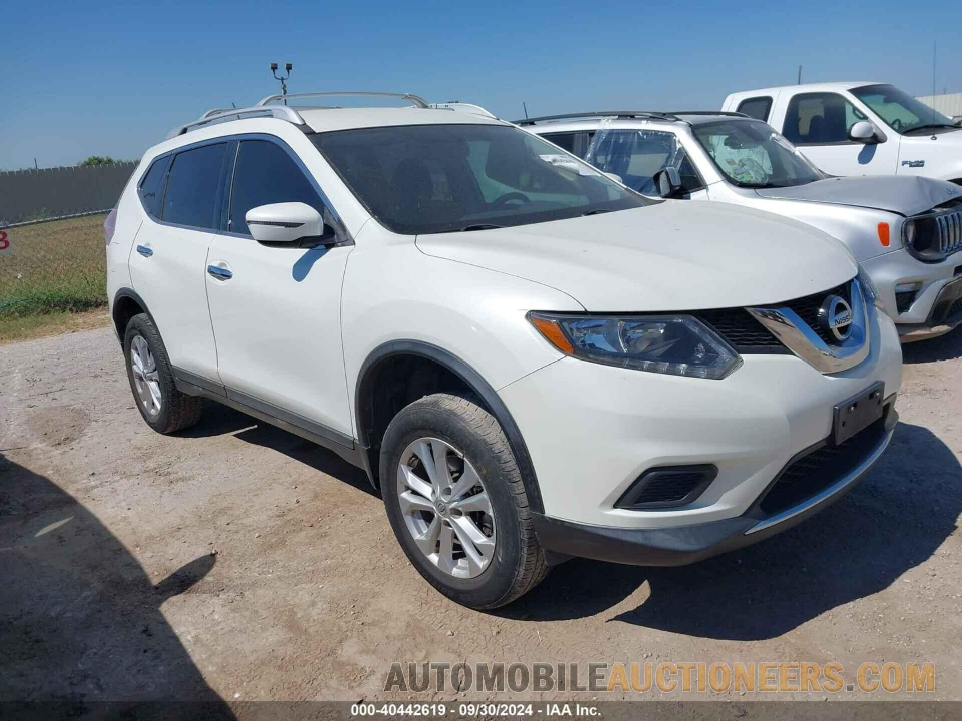 KNMAT2MV9GP630131 NISSAN ROGUE 2016