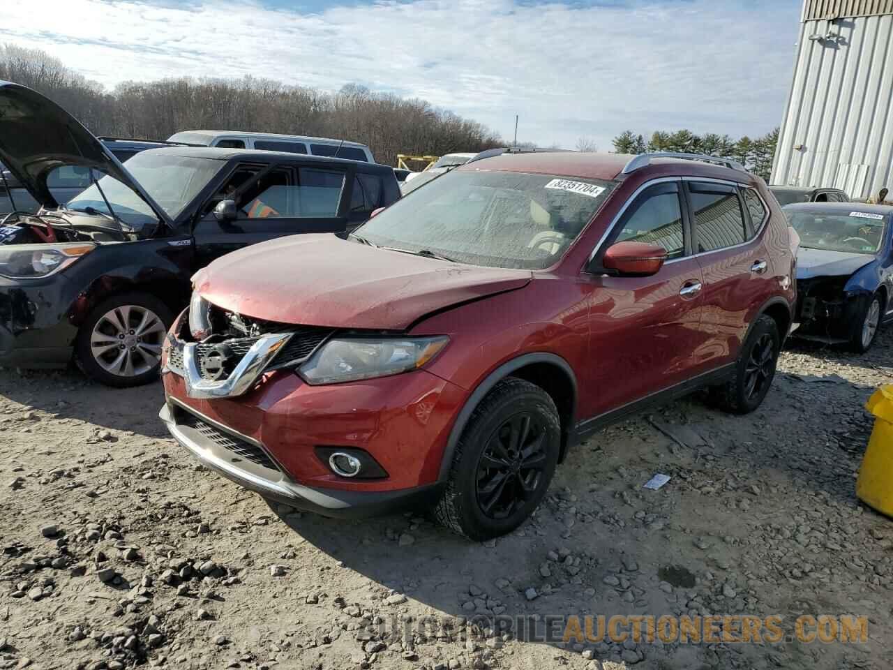 KNMAT2MV9GP654557 NISSAN ROGUE 2016