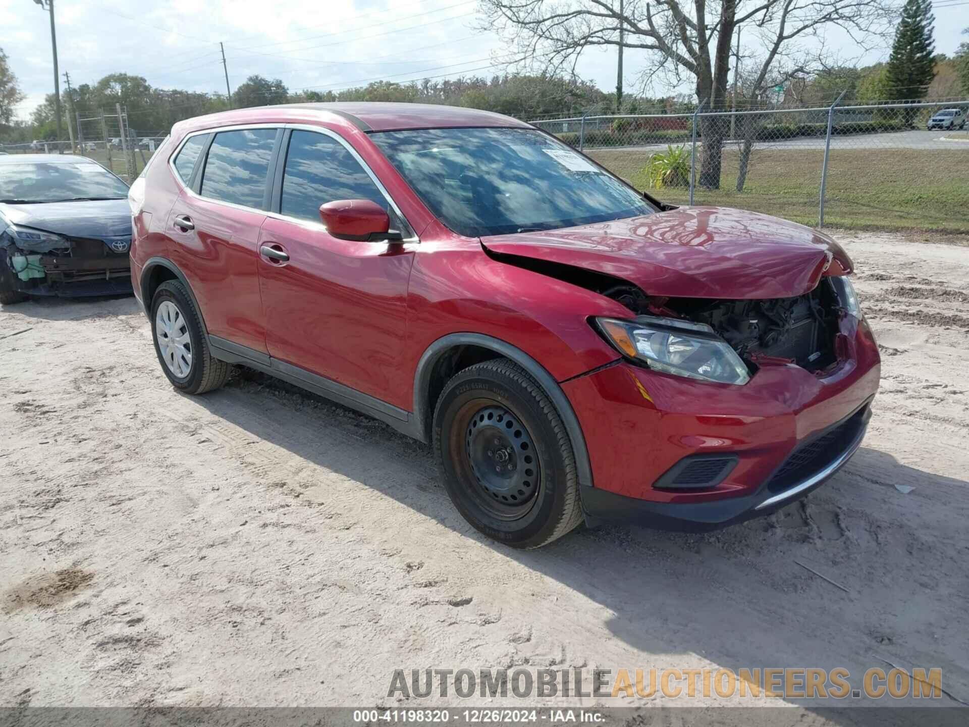 KNMAT2MV9GP703000 NISSAN ROGUE 2016