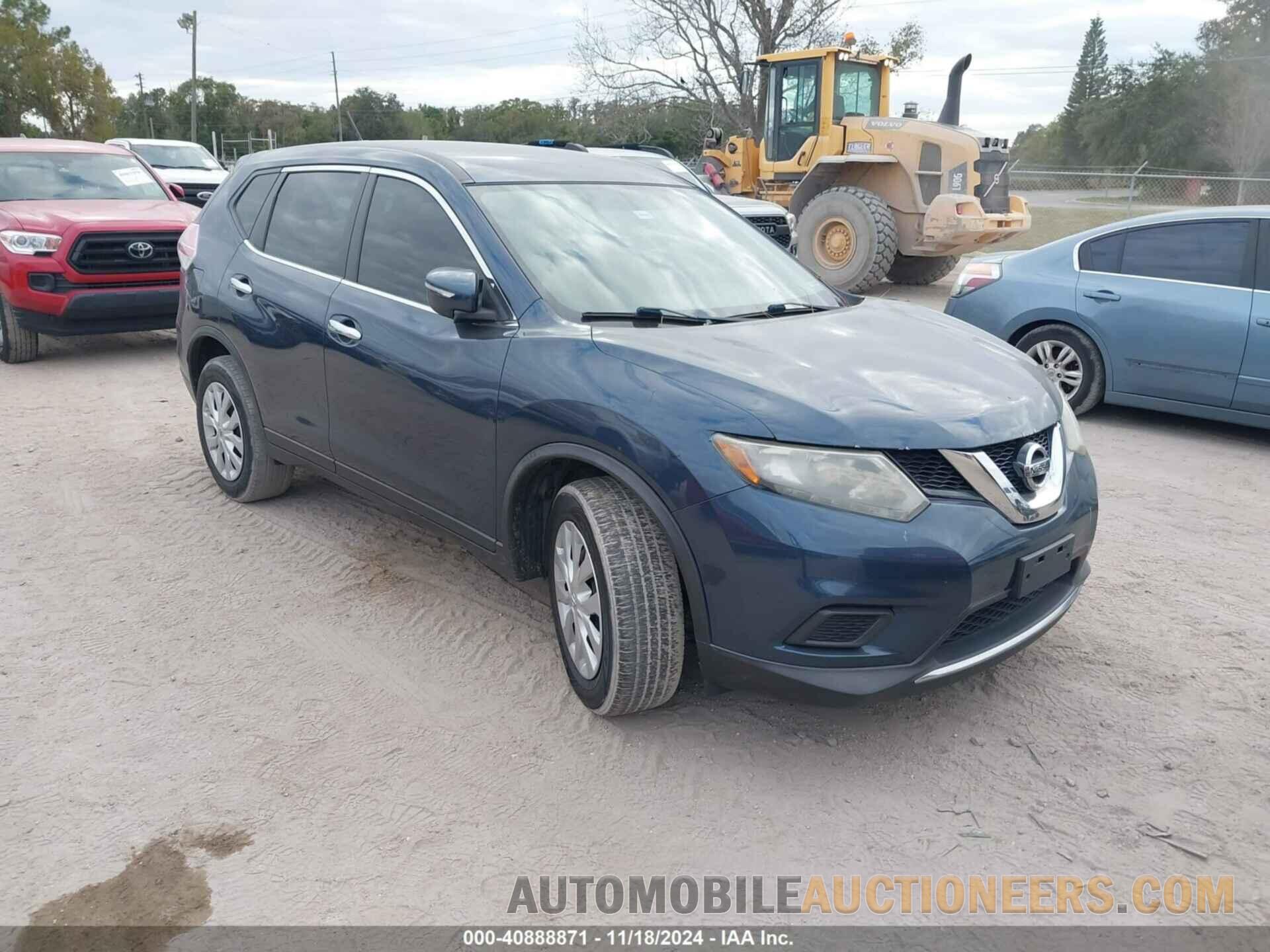 KNMAT2MVXFP552991 NISSAN ROGUE 2015