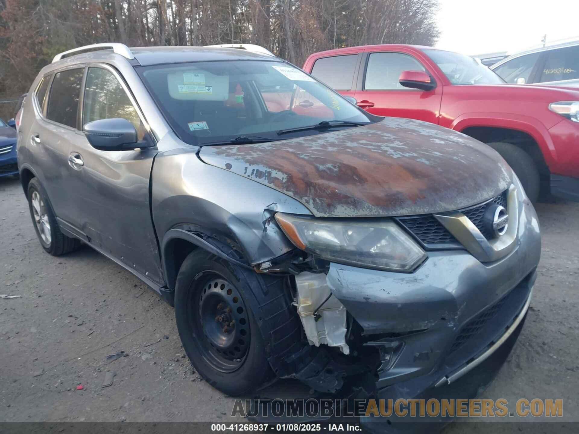 KNMAT2MVXGP609501 NISSAN ROGUE 2016