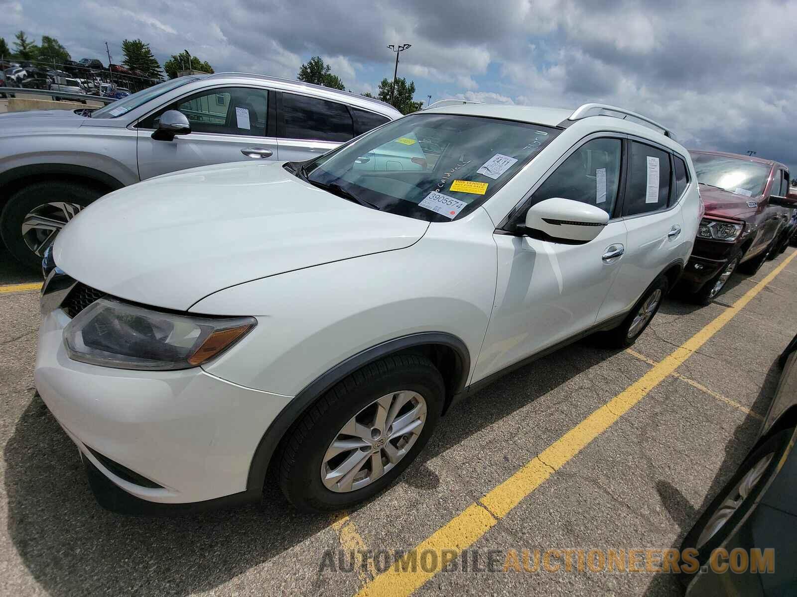 KNMAT2MVXGP655202 Nissan Rogue 2016