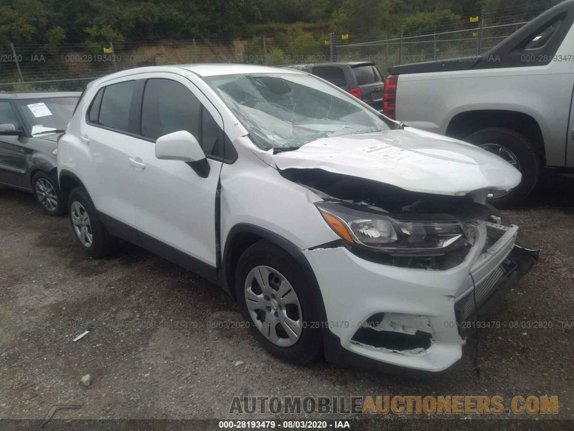 LSGCJKSB8KY008344 CHEVROLET TRAX 2019