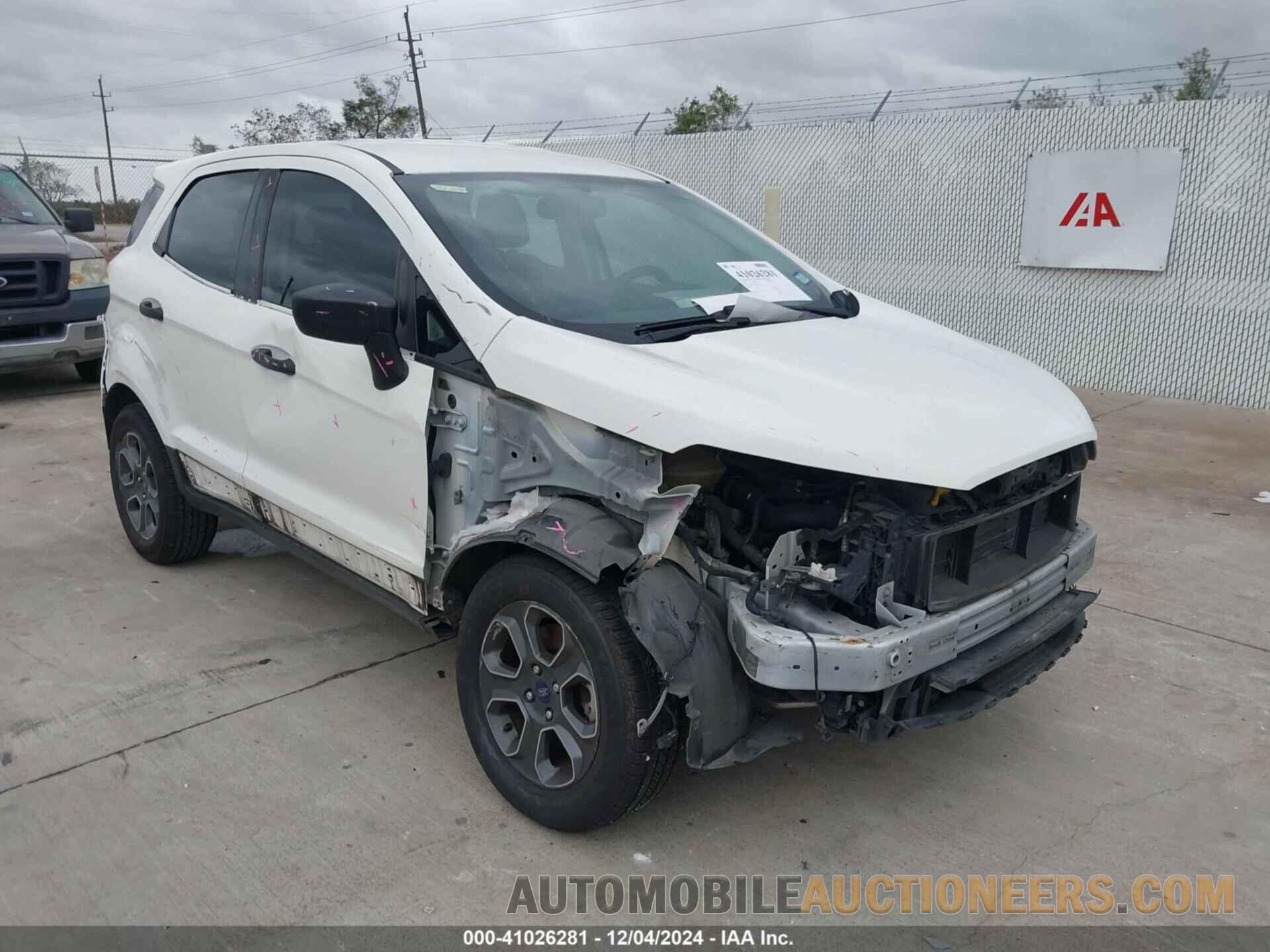 MAJ3P1RE9JC236486 FORD ECOSPORT 2018