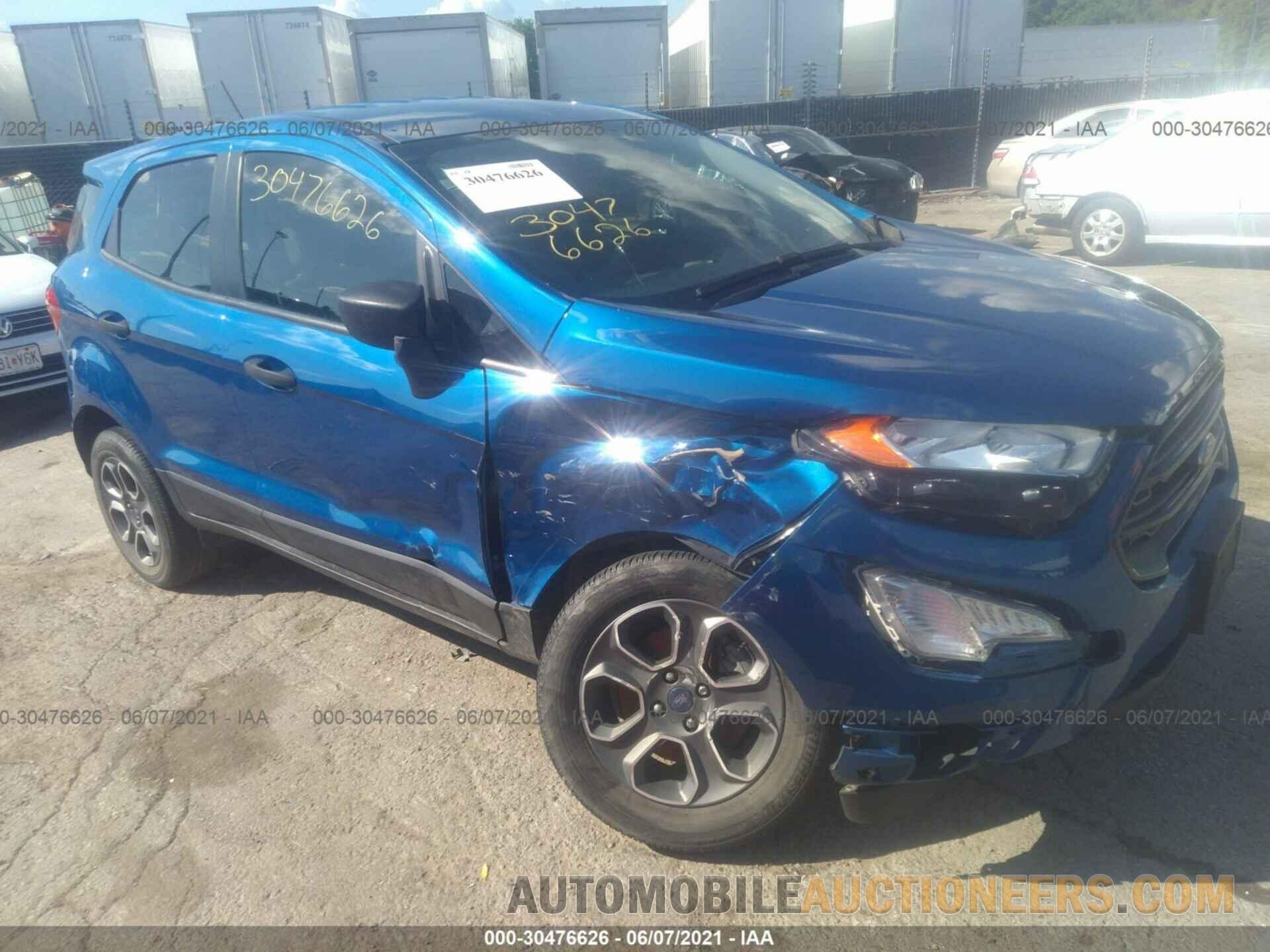 MAJ3P1REXJC193700 FORD ECOSPORT 2018