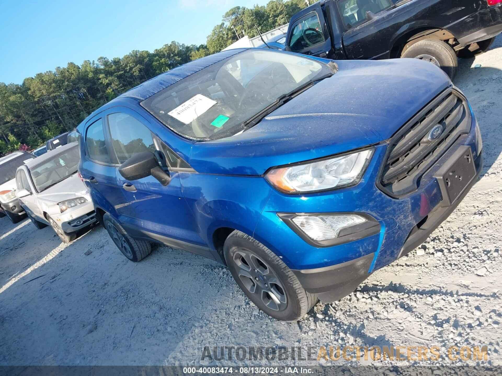 MAJ3S2FE0LC318005 FORD ECOSPORT 2020