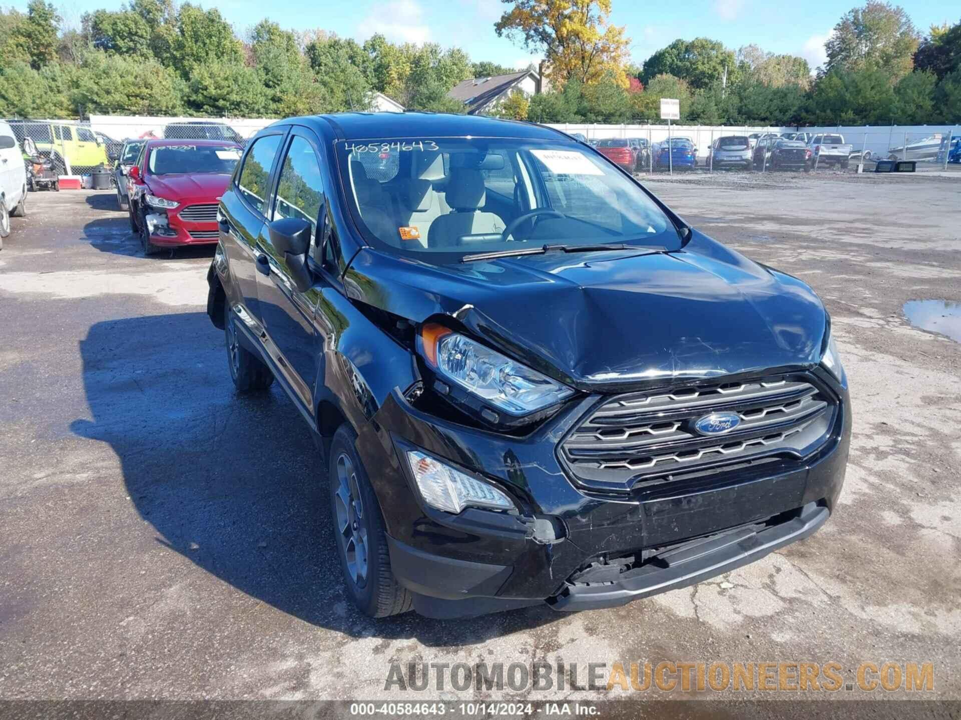 MAJ3S2FE0LC379032 FORD ECOSPORT 2020