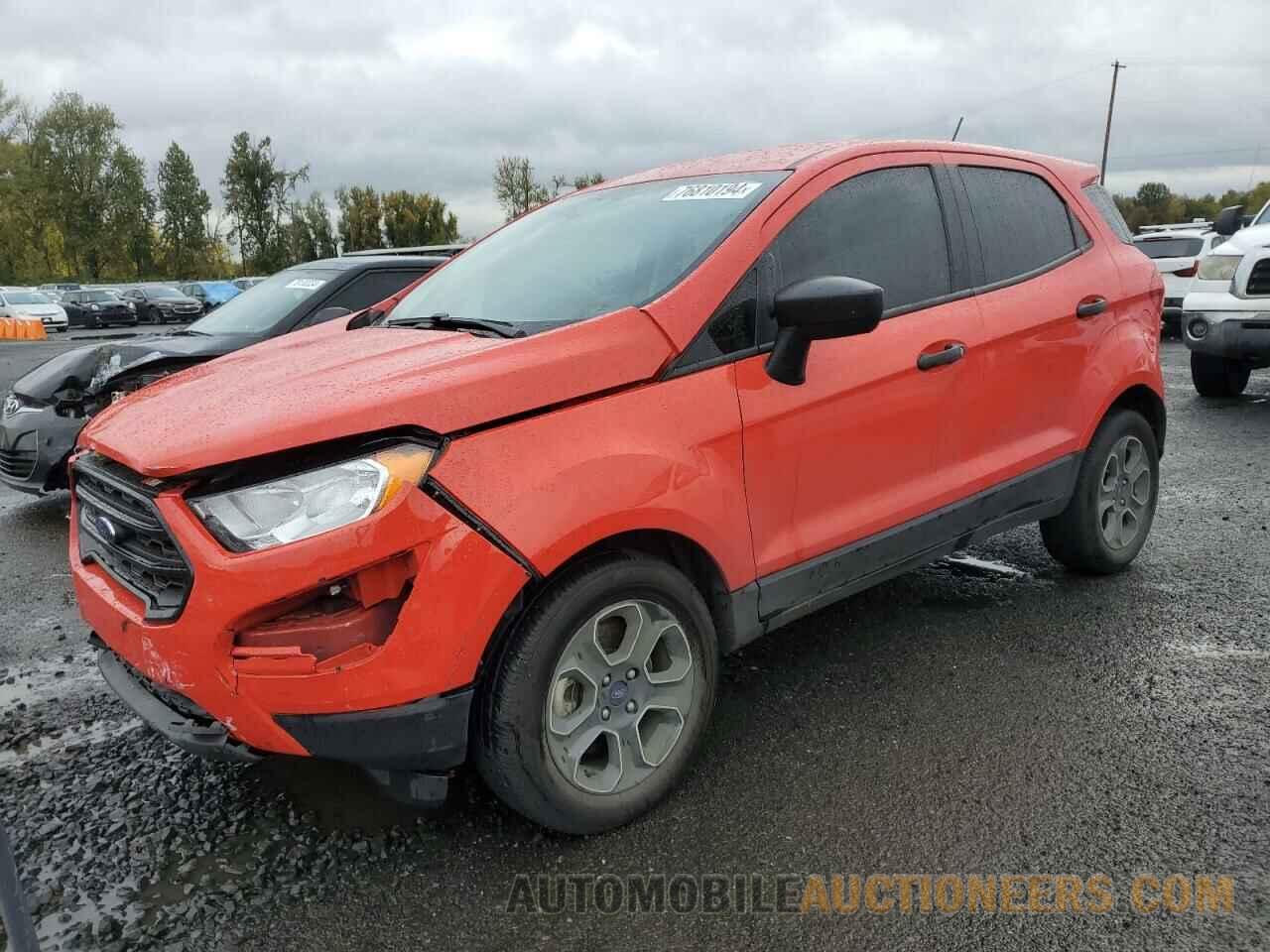 MAJ3S2FE0MC452210 FORD ECOSPORT 2021