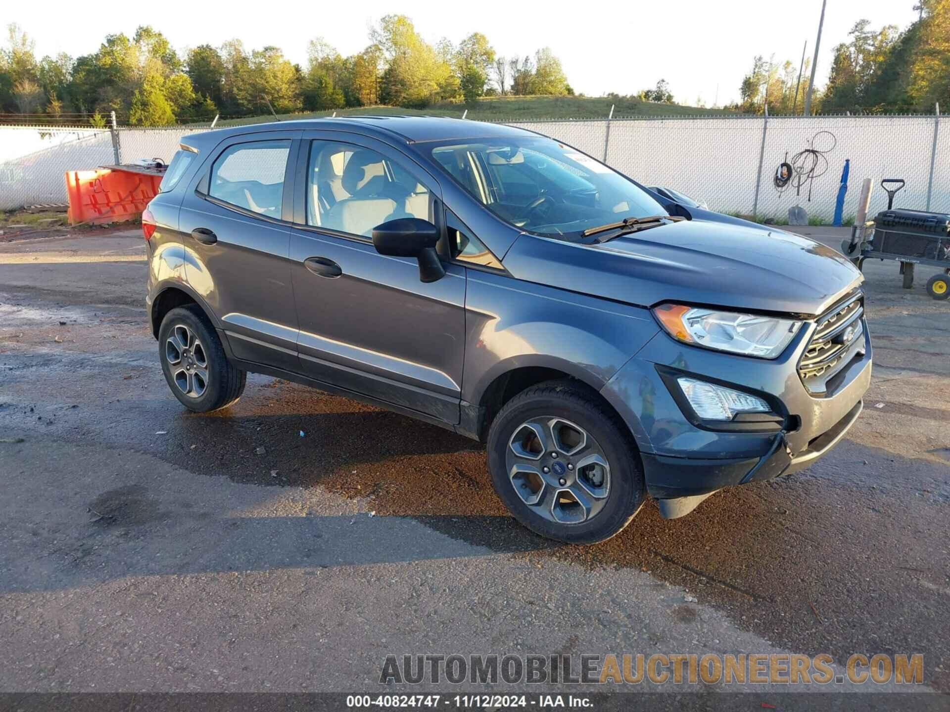 MAJ3S2FE1KC274613 FORD ECOSPORT 2019