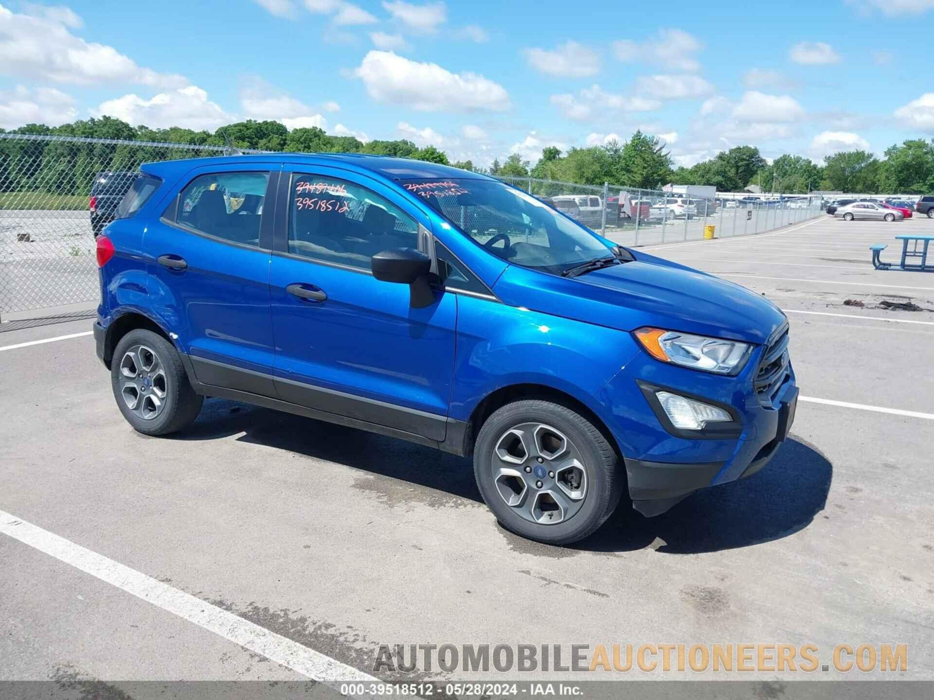 MAJ3S2FE1LC337775 FORD ECOSPORT 2020