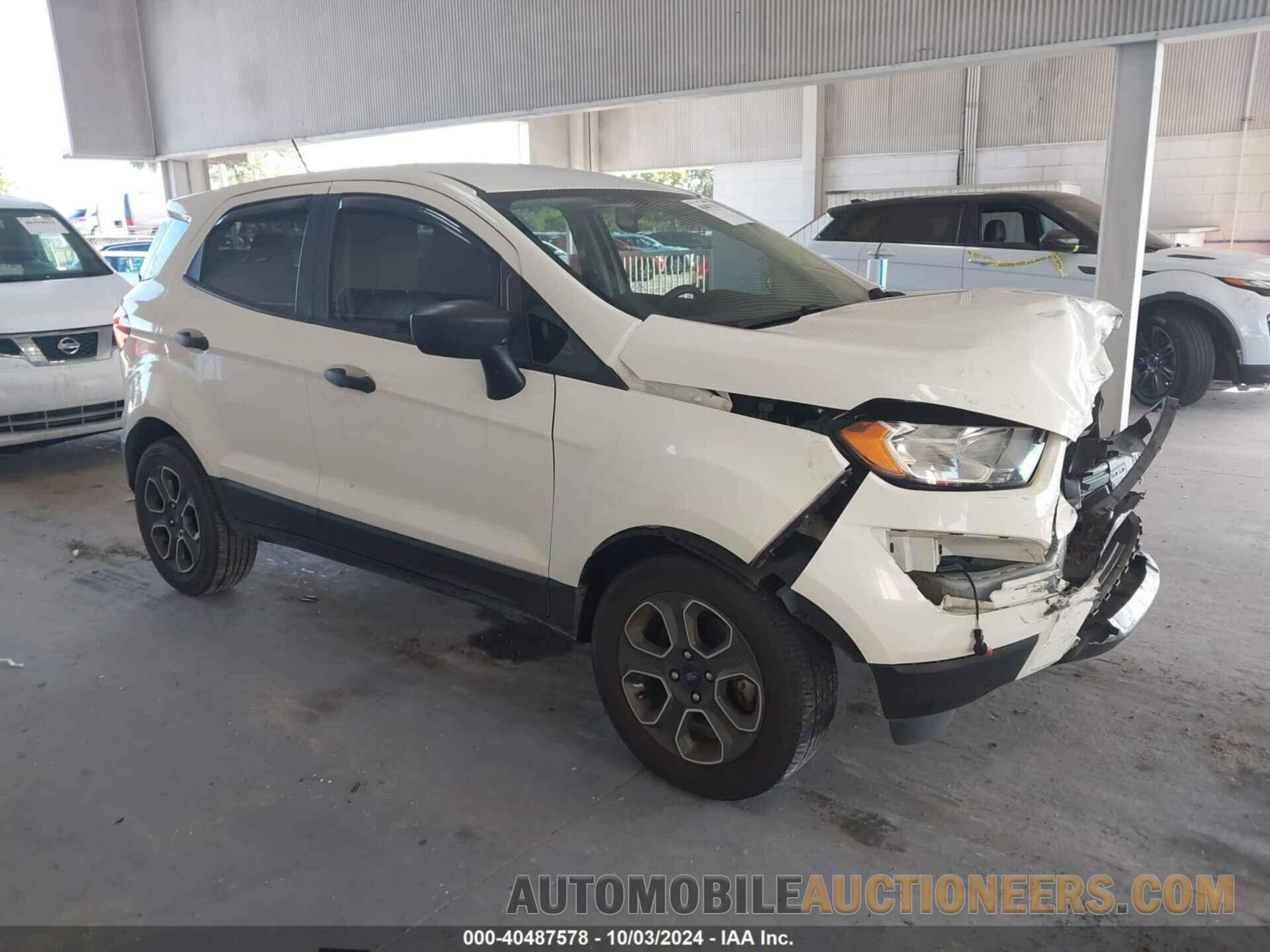 MAJ3S2FE1MC407874 FORD ECOSPORT 2021