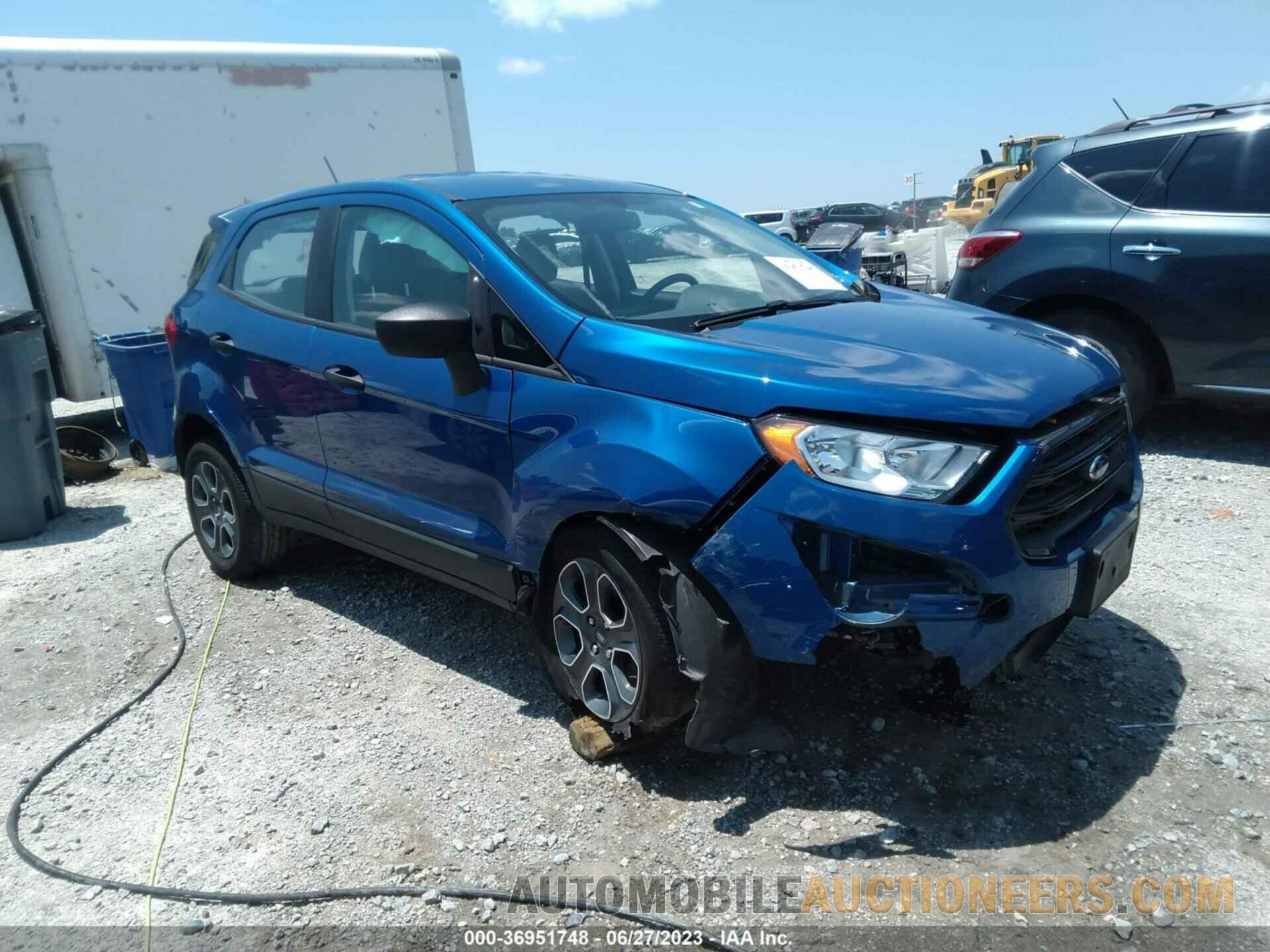 MAJ3S2FE1MC425887 FORD ECOSPORT 2021