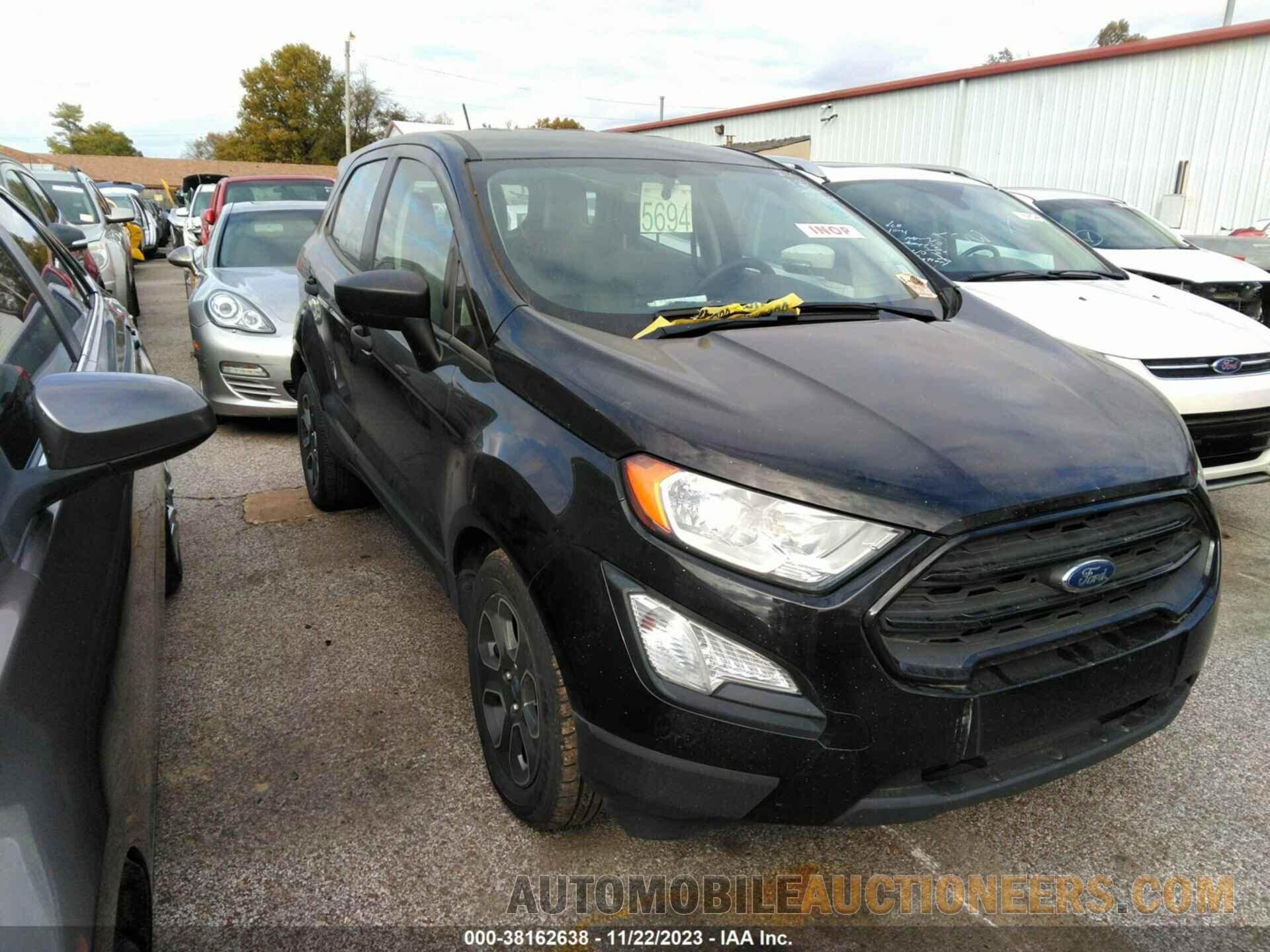 MAJ3S2FE2KC290108 FORD ECOSPORT 2019