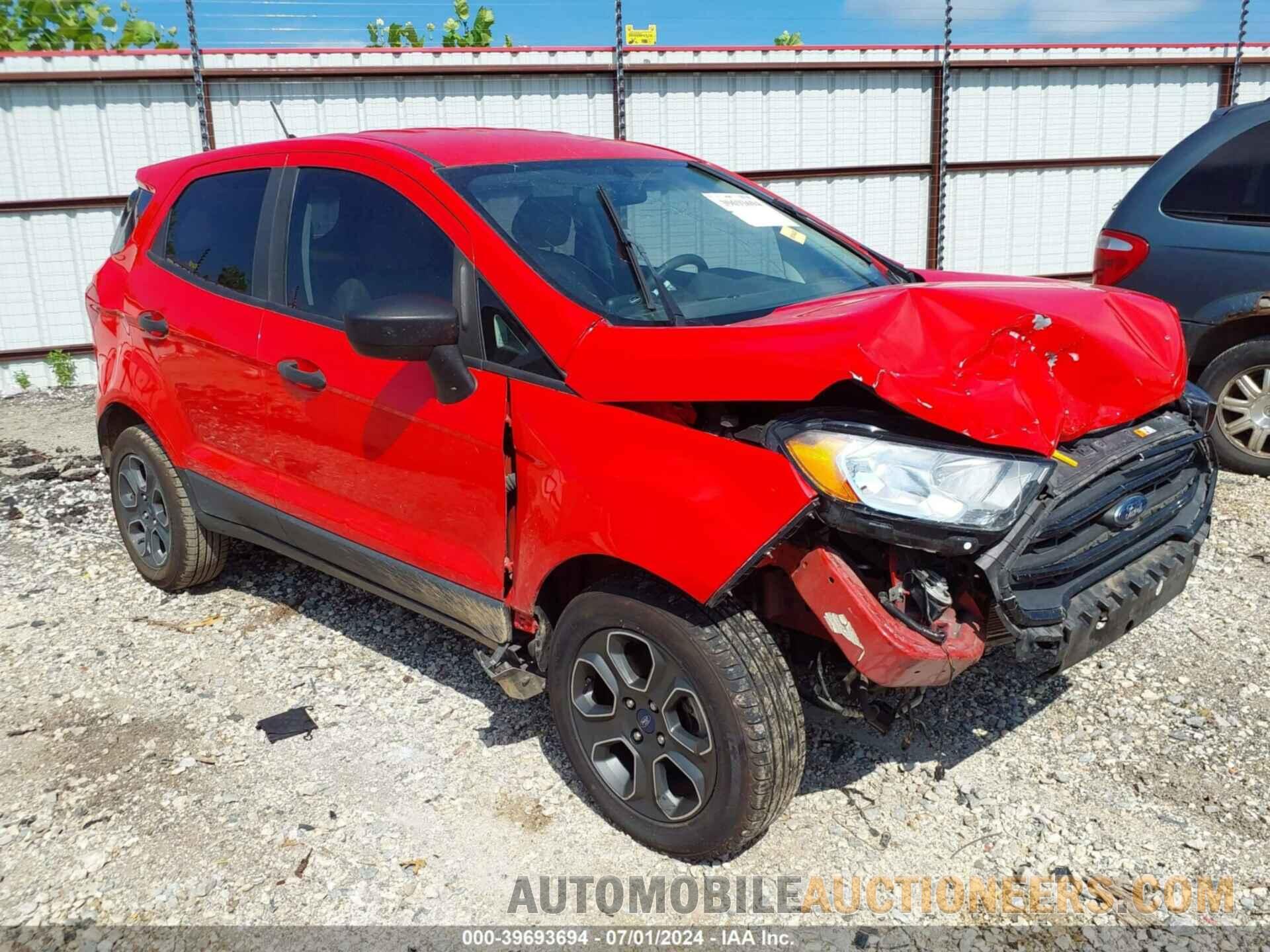 MAJ3S2FE2LC348137 FORD ECOSPORT 2020