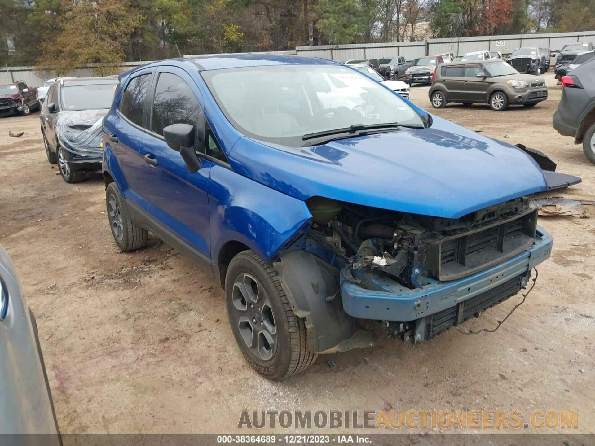 MAJ3S2FE2LC355332 FORD ECOSPORT 2020