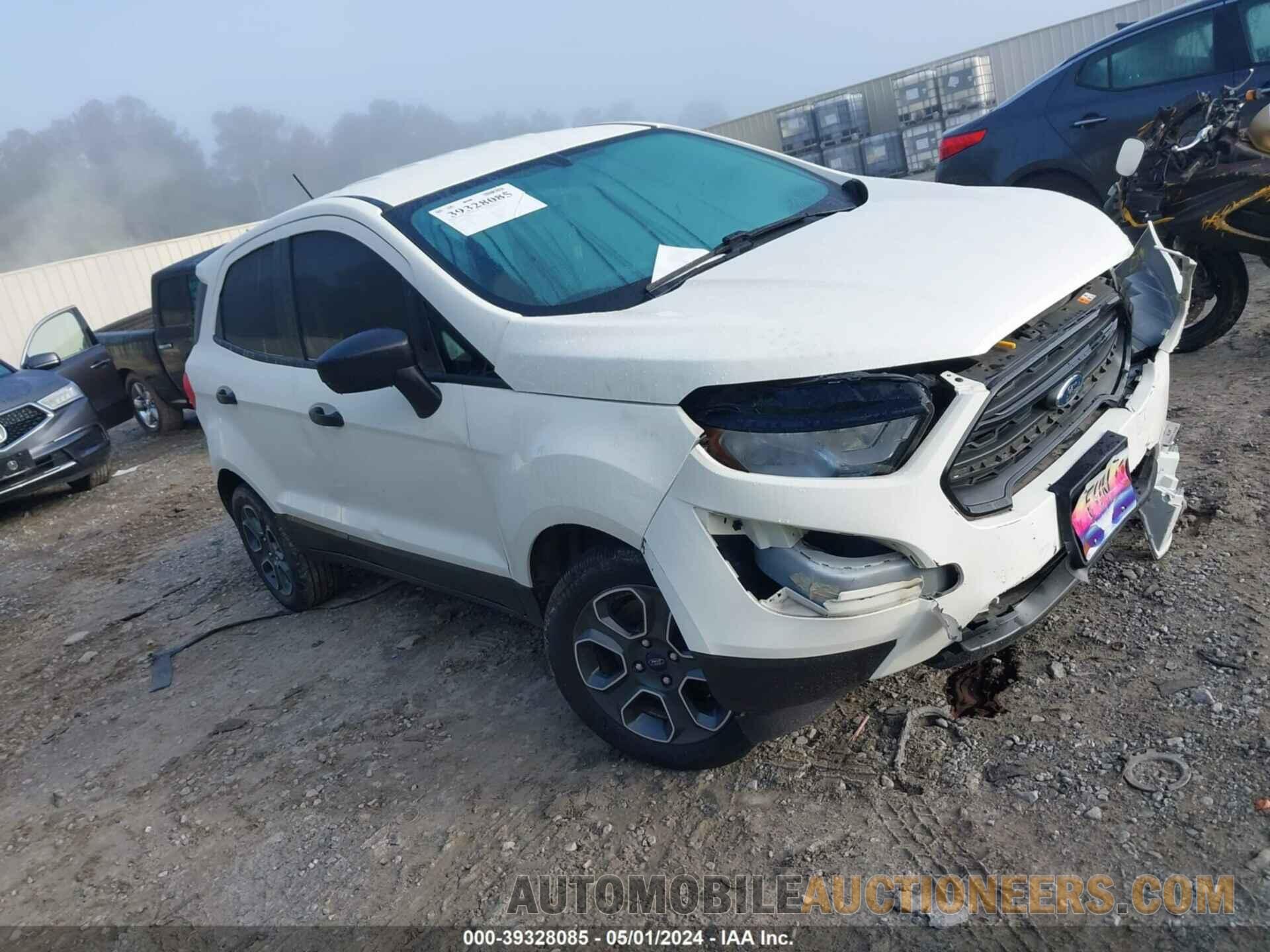 MAJ3S2FE2LC379033 FORD ECOSPORT 2020