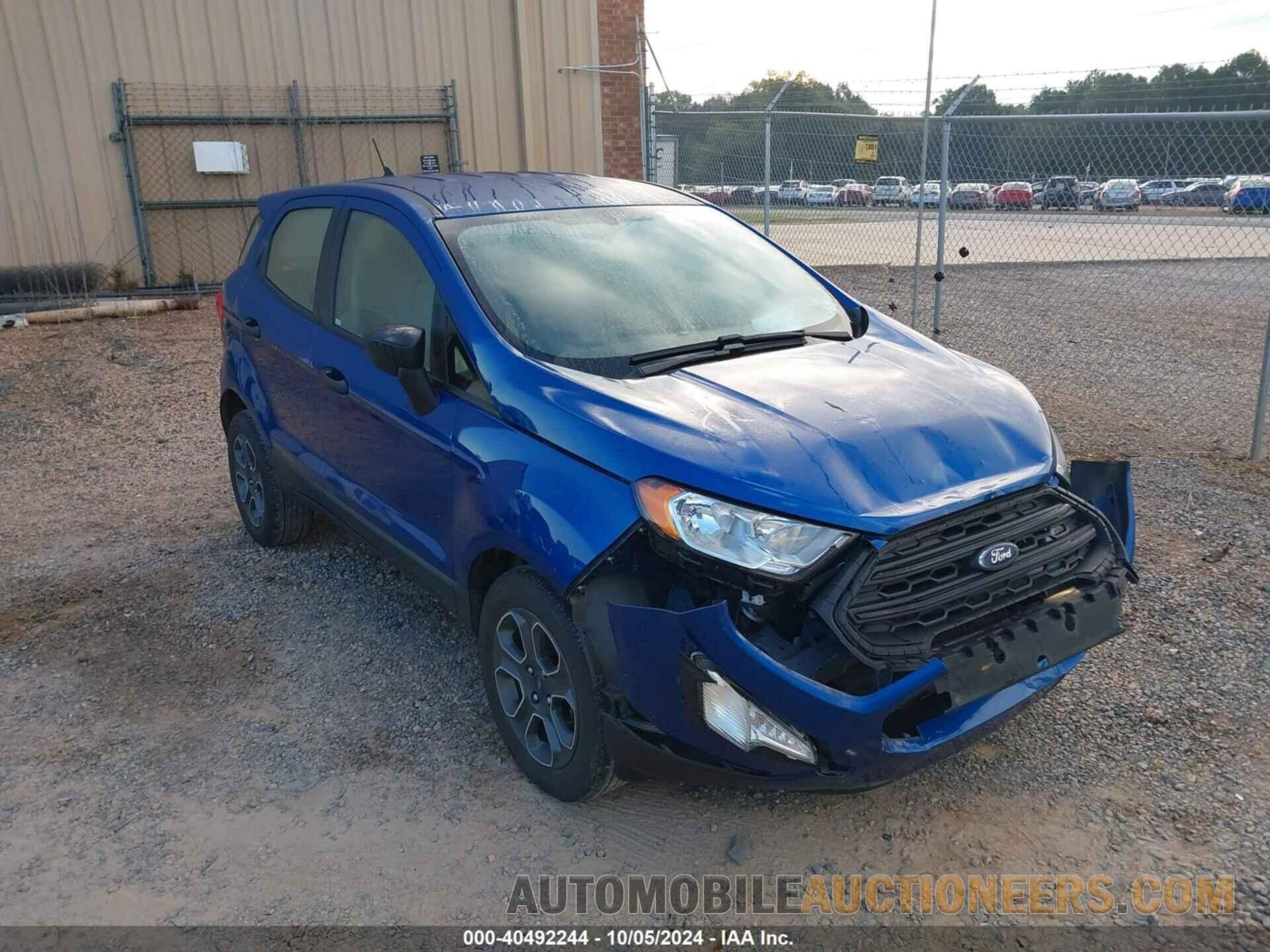 MAJ3S2FE2LC391151 FORD ECOSPORT 2020