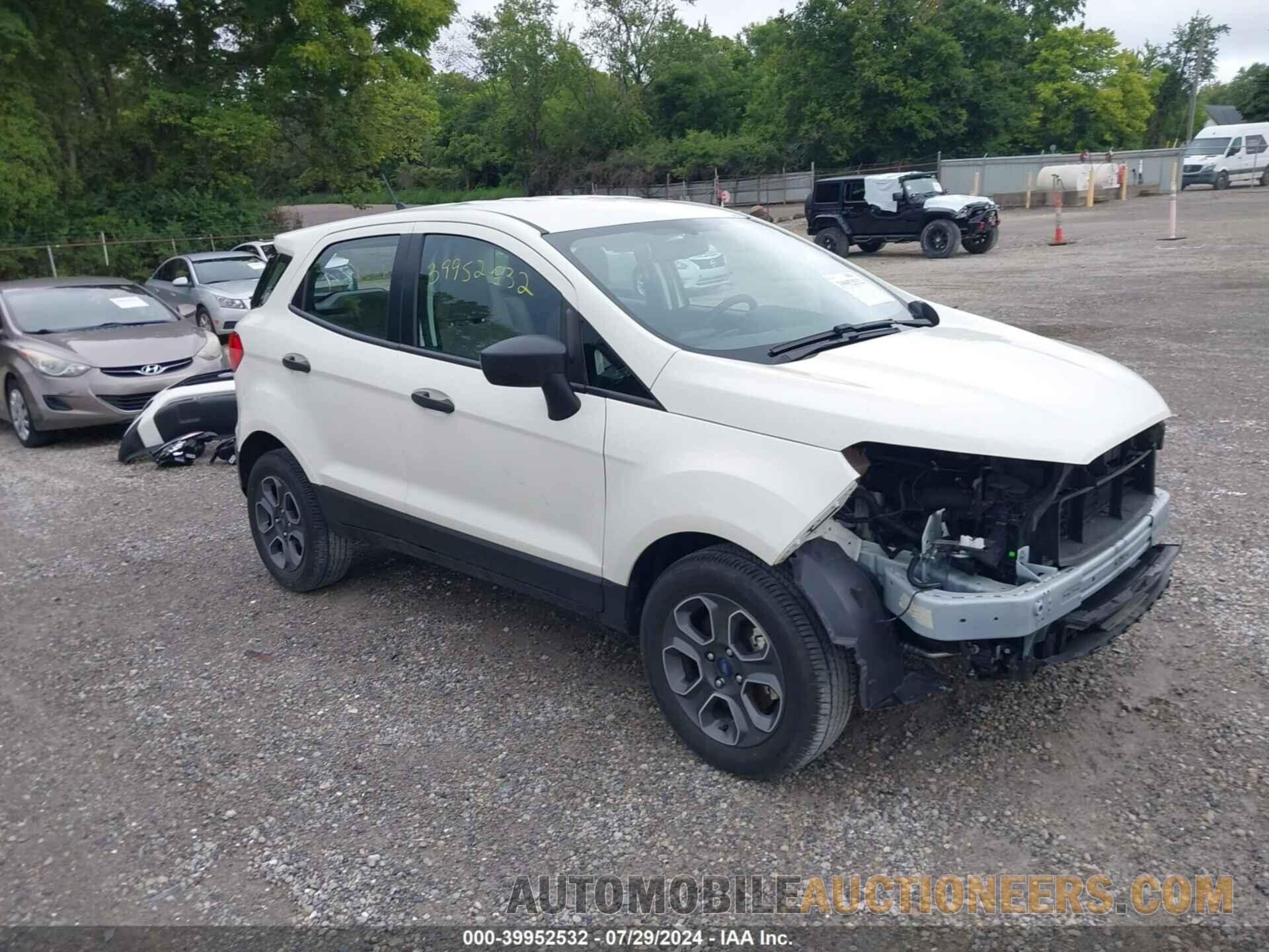 MAJ3S2FE2LC394504 FORD ECOSPORT 2020