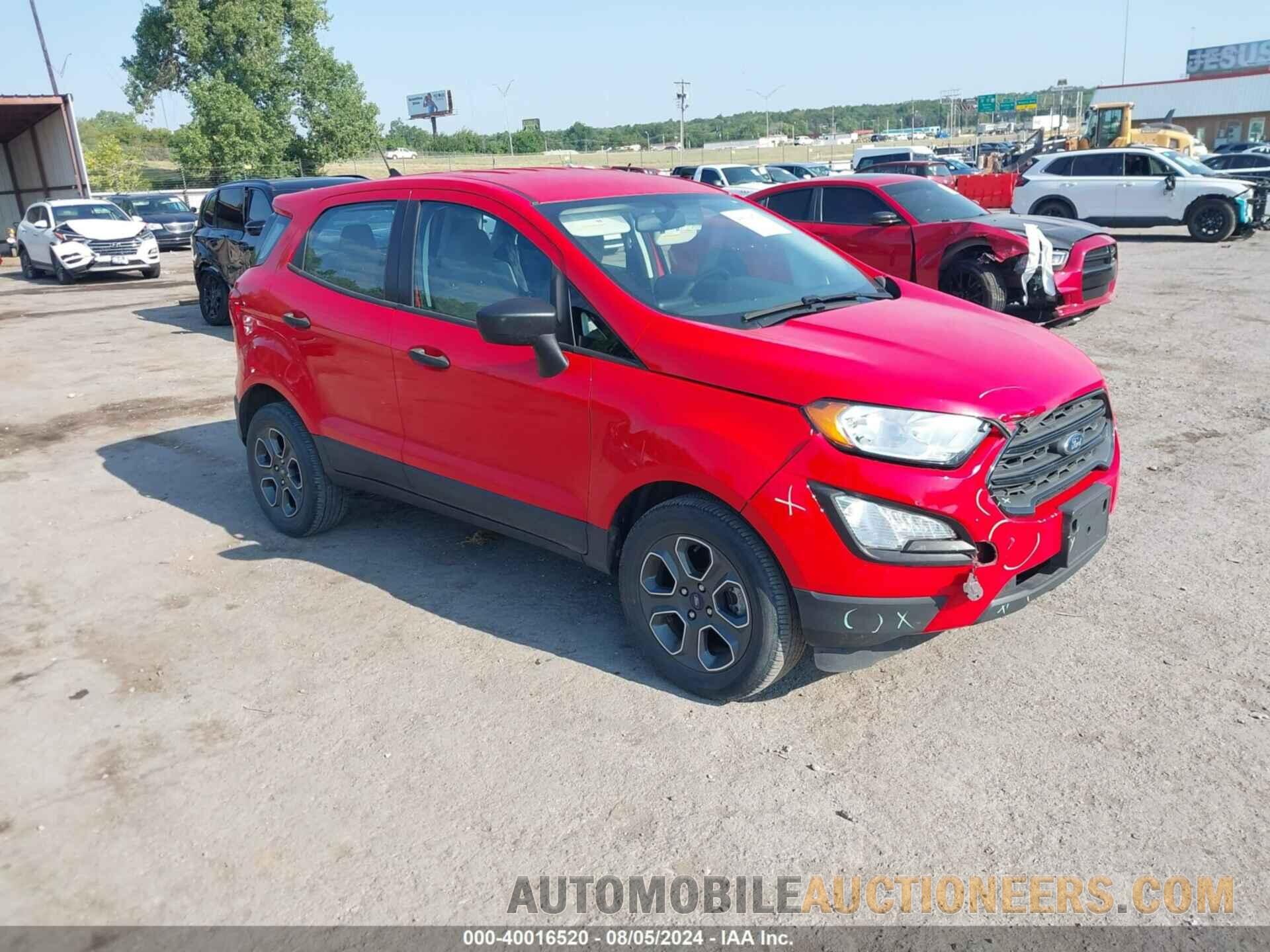 MAJ3S2FE3LC361379 FORD ECOSPORT 2020