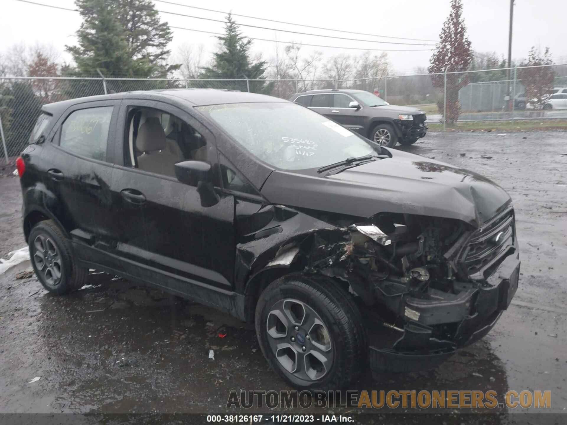 MAJ3S2FE3LC392289 FORD ECOSPORT 2020