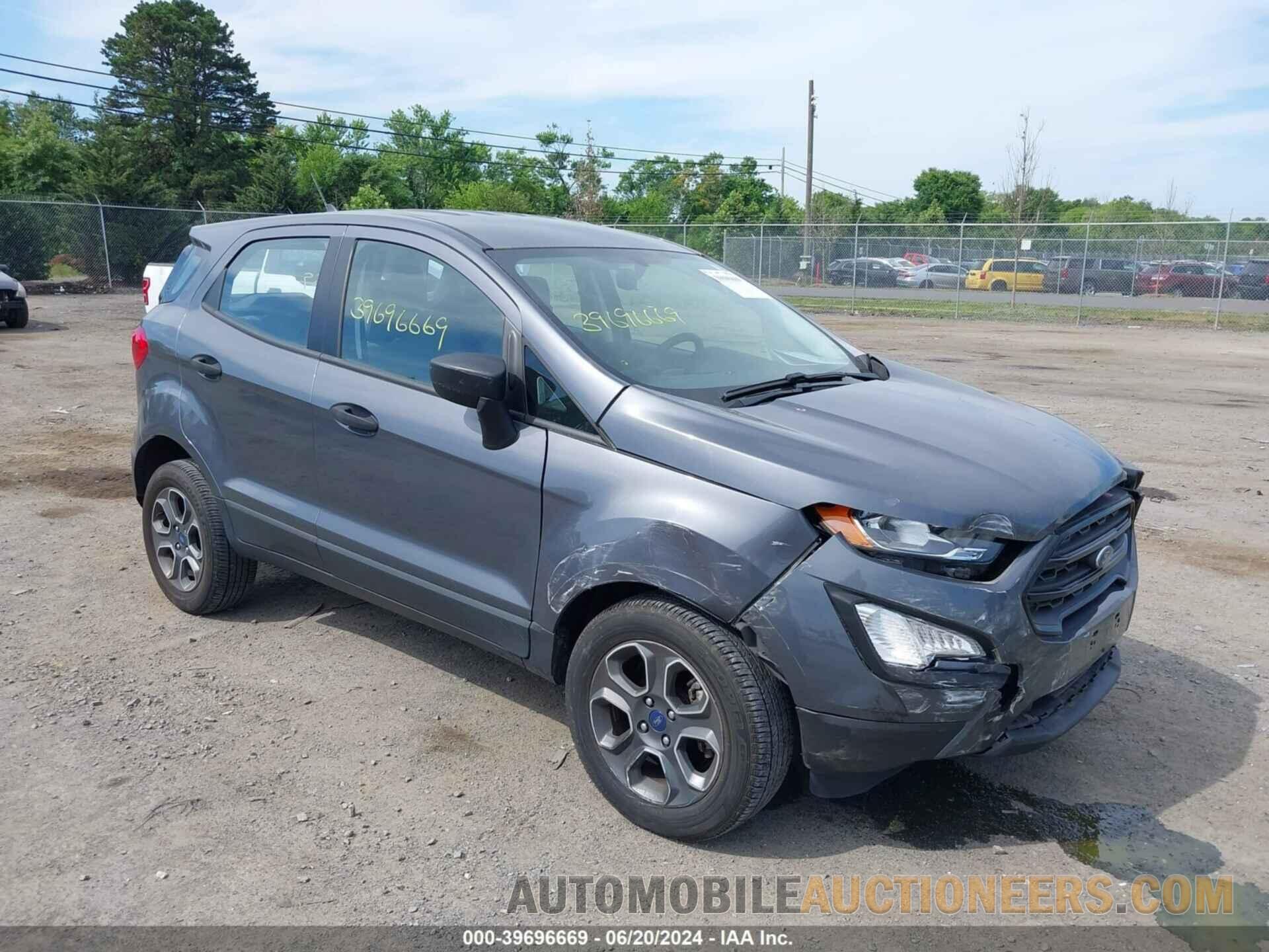 MAJ3S2FE3MC425793 FORD ECOSPORT 2021