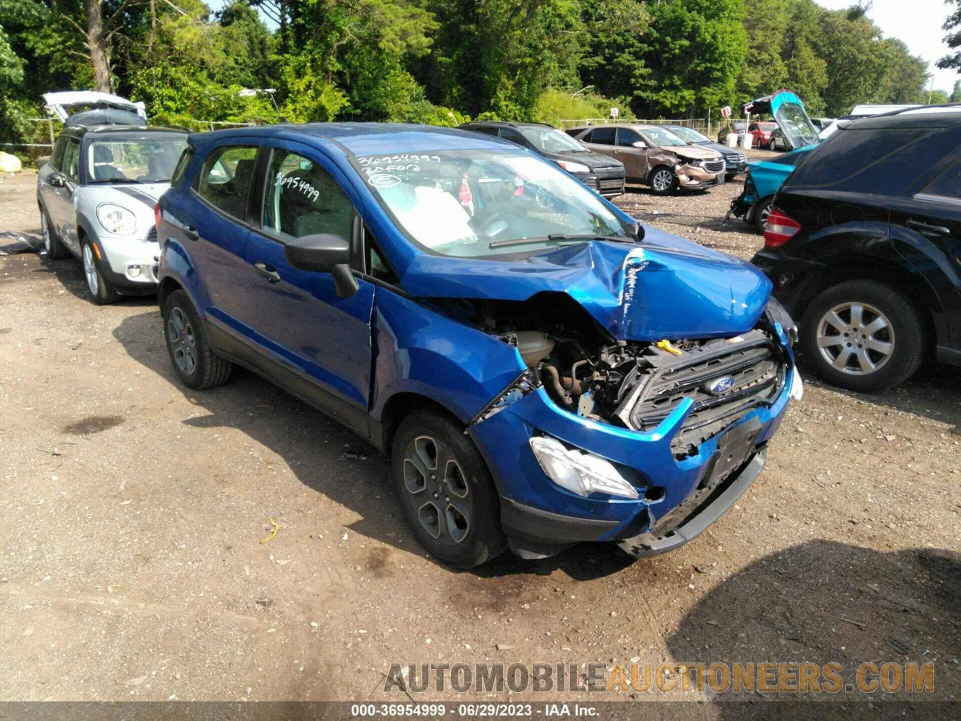 MAJ3S2FE4LC394066 FORD ECOSPORT 2020