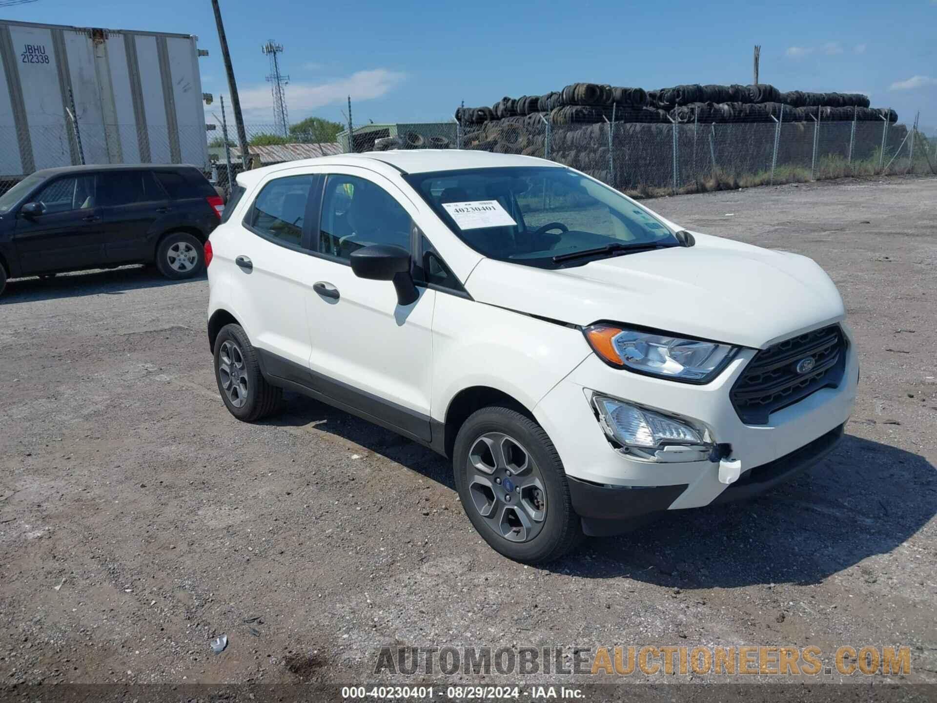 MAJ3S2FE4MC399026 FORD ECOSPORT 2021