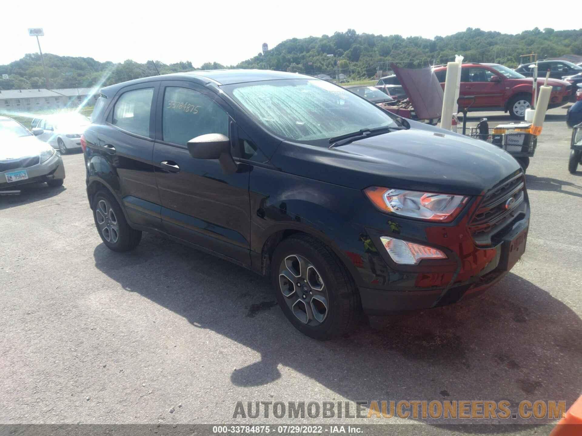 MAJ3S2FE5KC290510 FORD ECOSPORT 2019