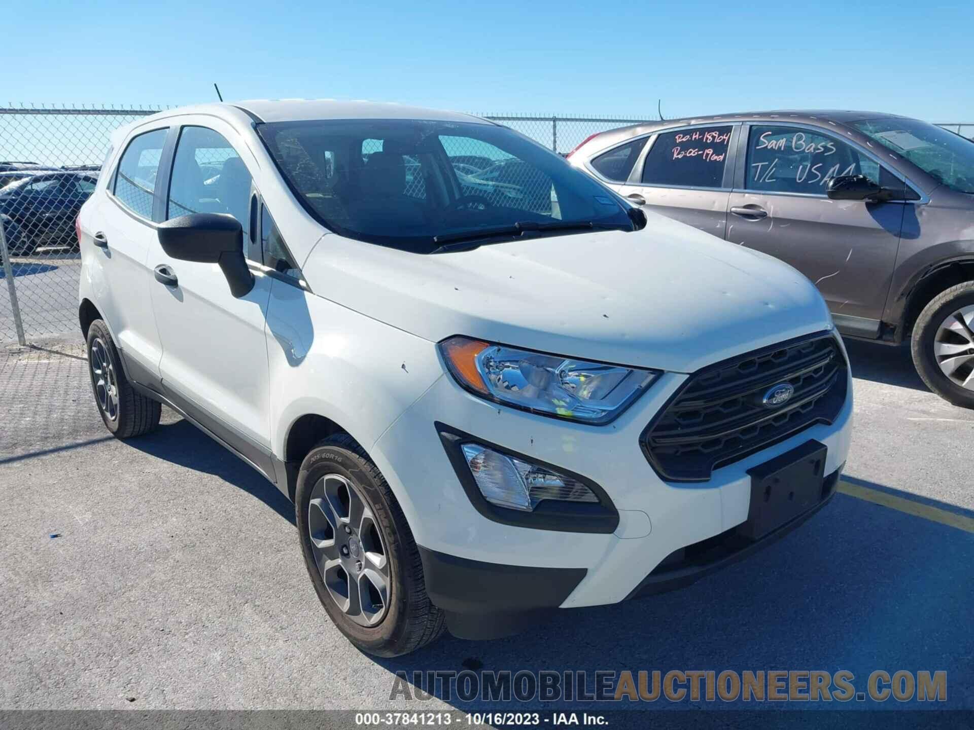 MAJ3S2FE5LC378877 FORD ECOSPORT 2020