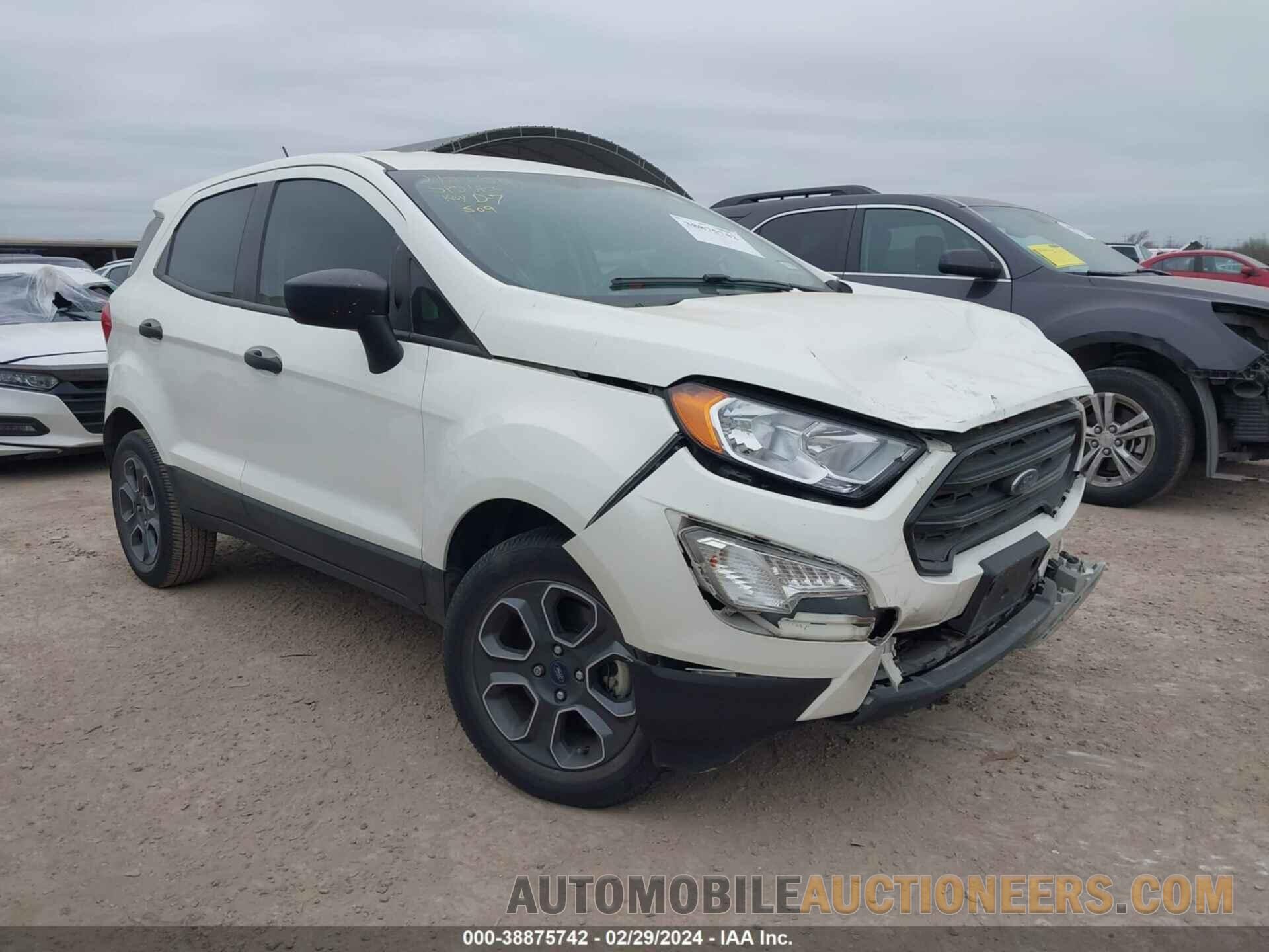 MAJ3S2FE5MC397690 FORD ECOSPORT 2021