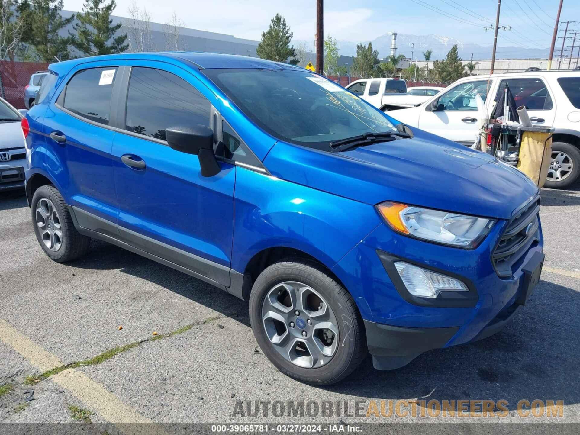 MAJ3S2FE5MC452624 FORD ECOSPORT 2021