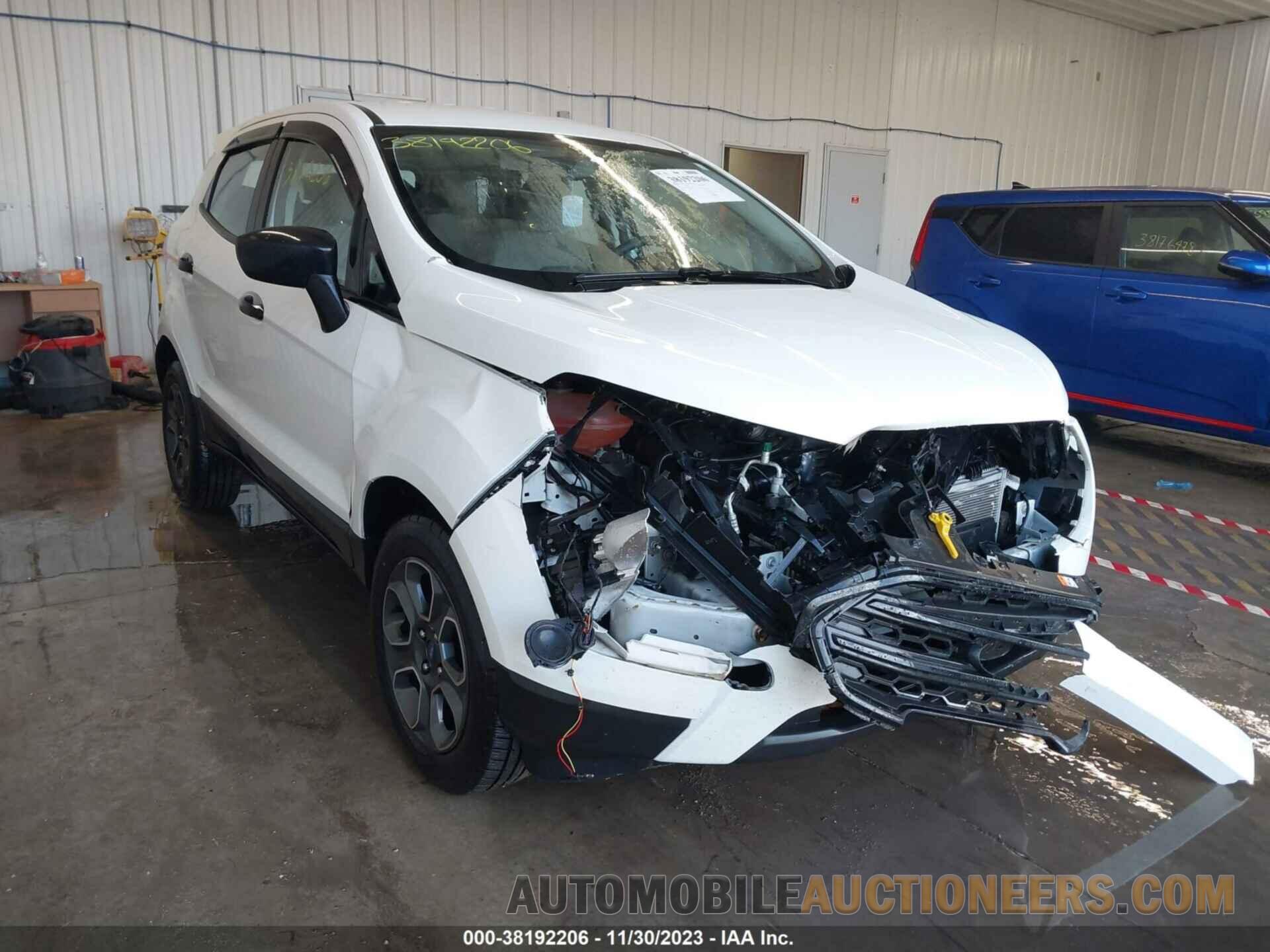 MAJ3S2FE6KC262652 FORD ECOSPORT 2019