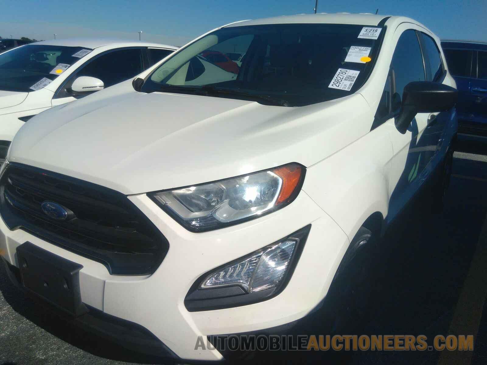 MAJ3S2FE6KC271822 Ford EcoSport 2019