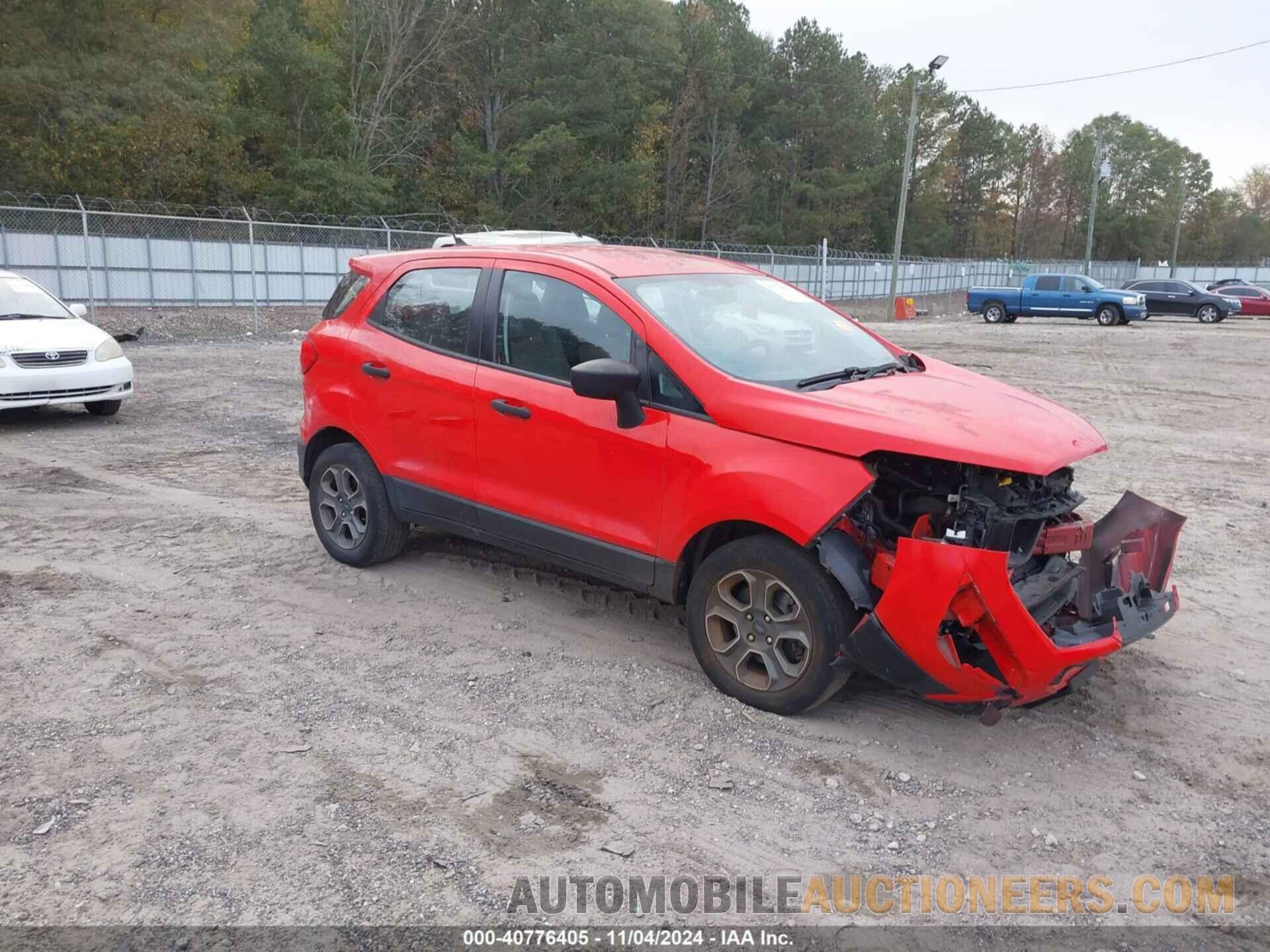 MAJ3S2FE7LC347789 FORD ECOSPORT 2020