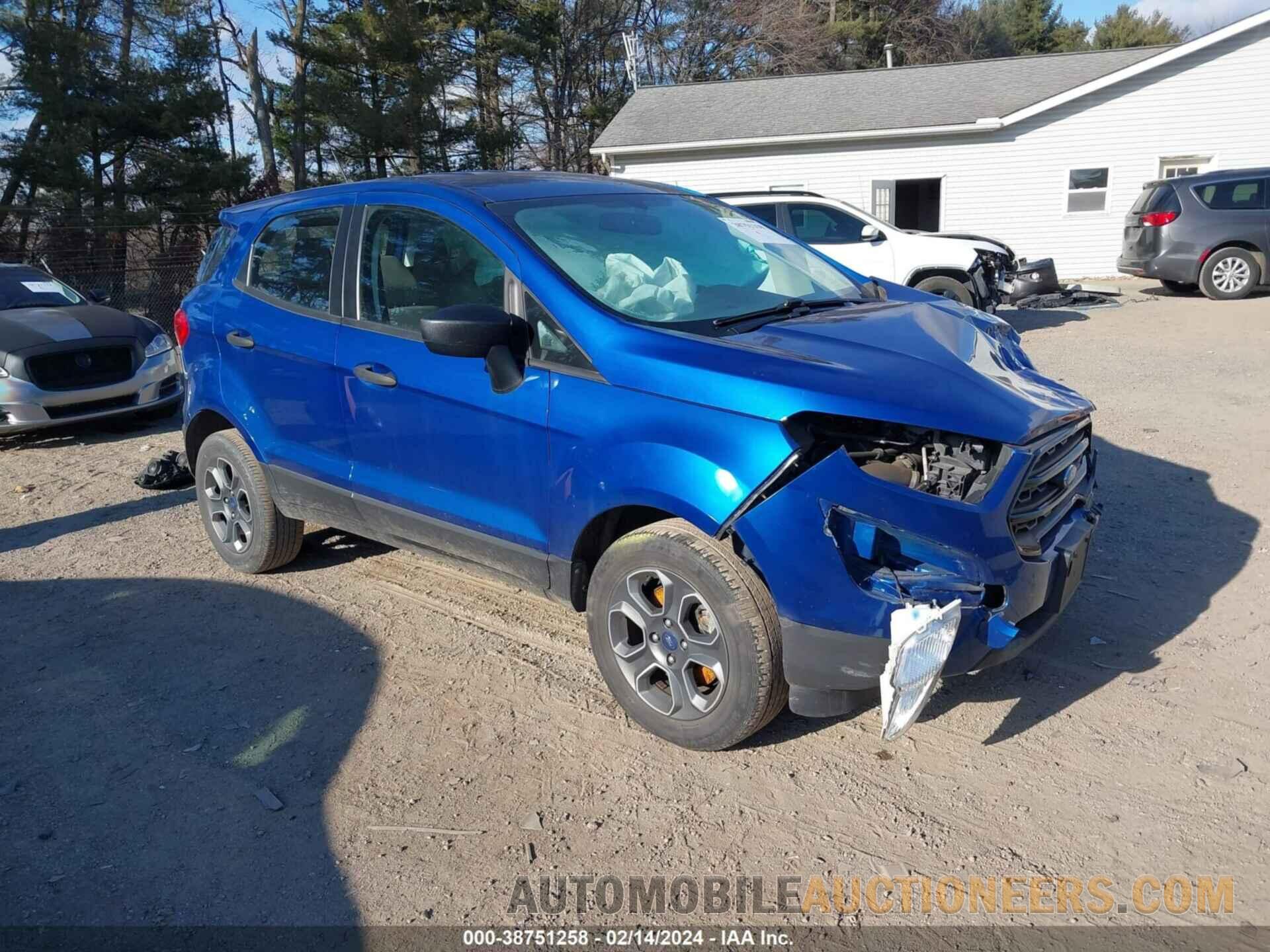 MAJ3S2FE7LC353818 FORD ECOSPORT 2020