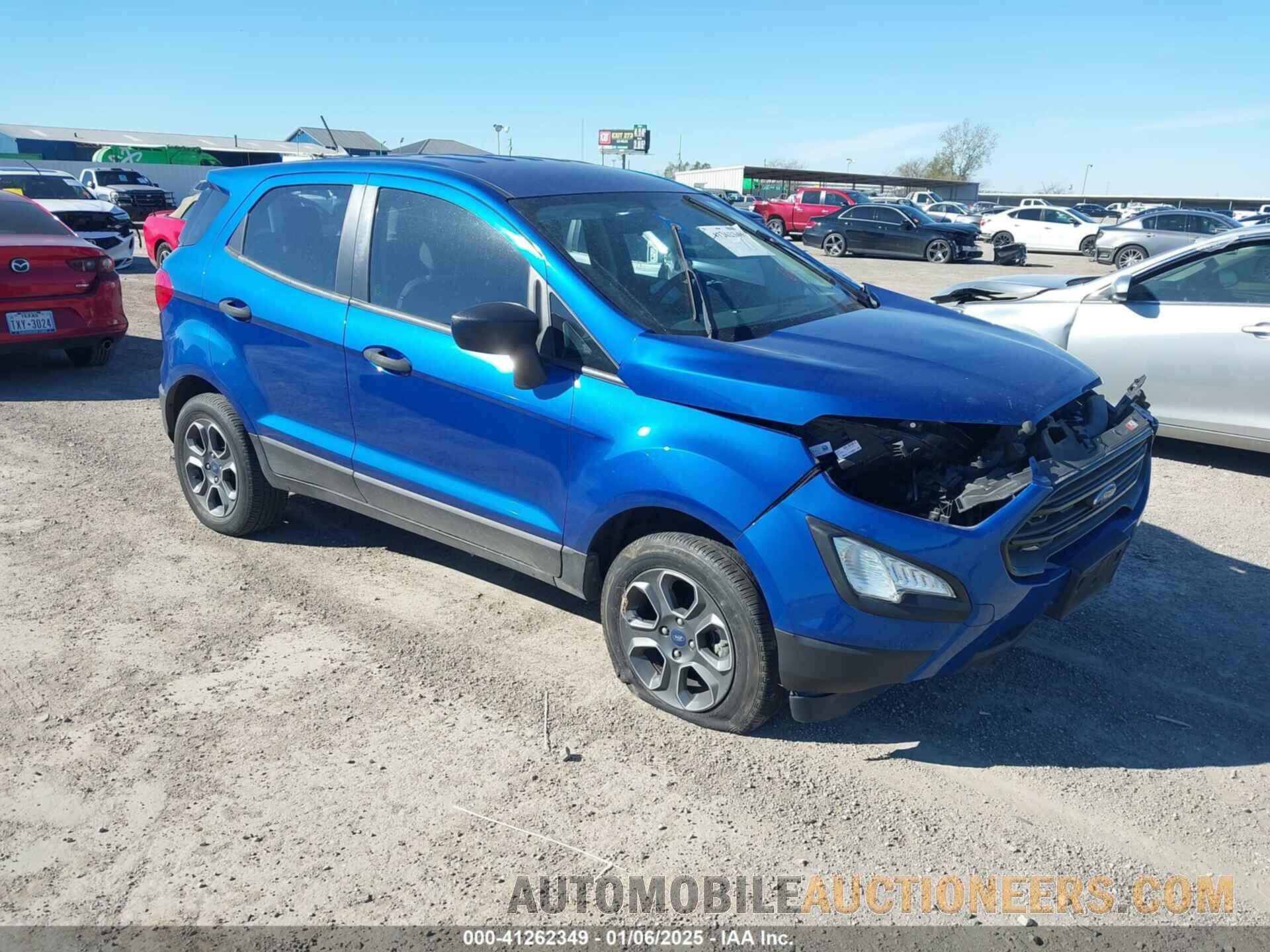 MAJ3S2FE7LC378945 FORD ECOSPORT 2020