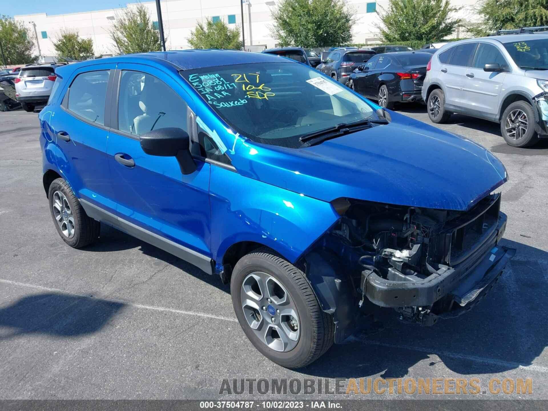 MAJ3S2FE7MC445495 FORD ECOSPORT 2021