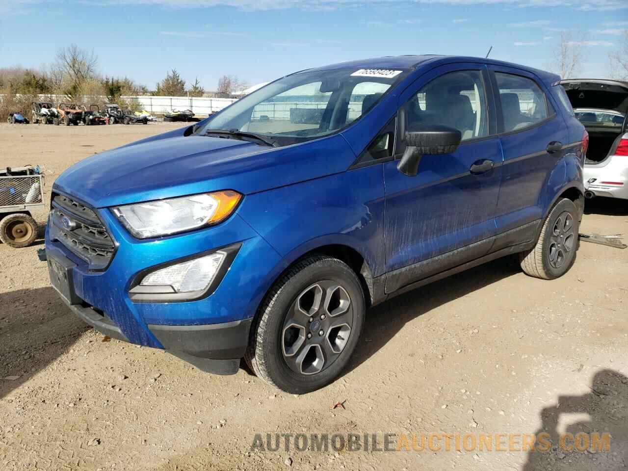 MAJ3S2FE8KC265018 FORD ECOSPORT 2019