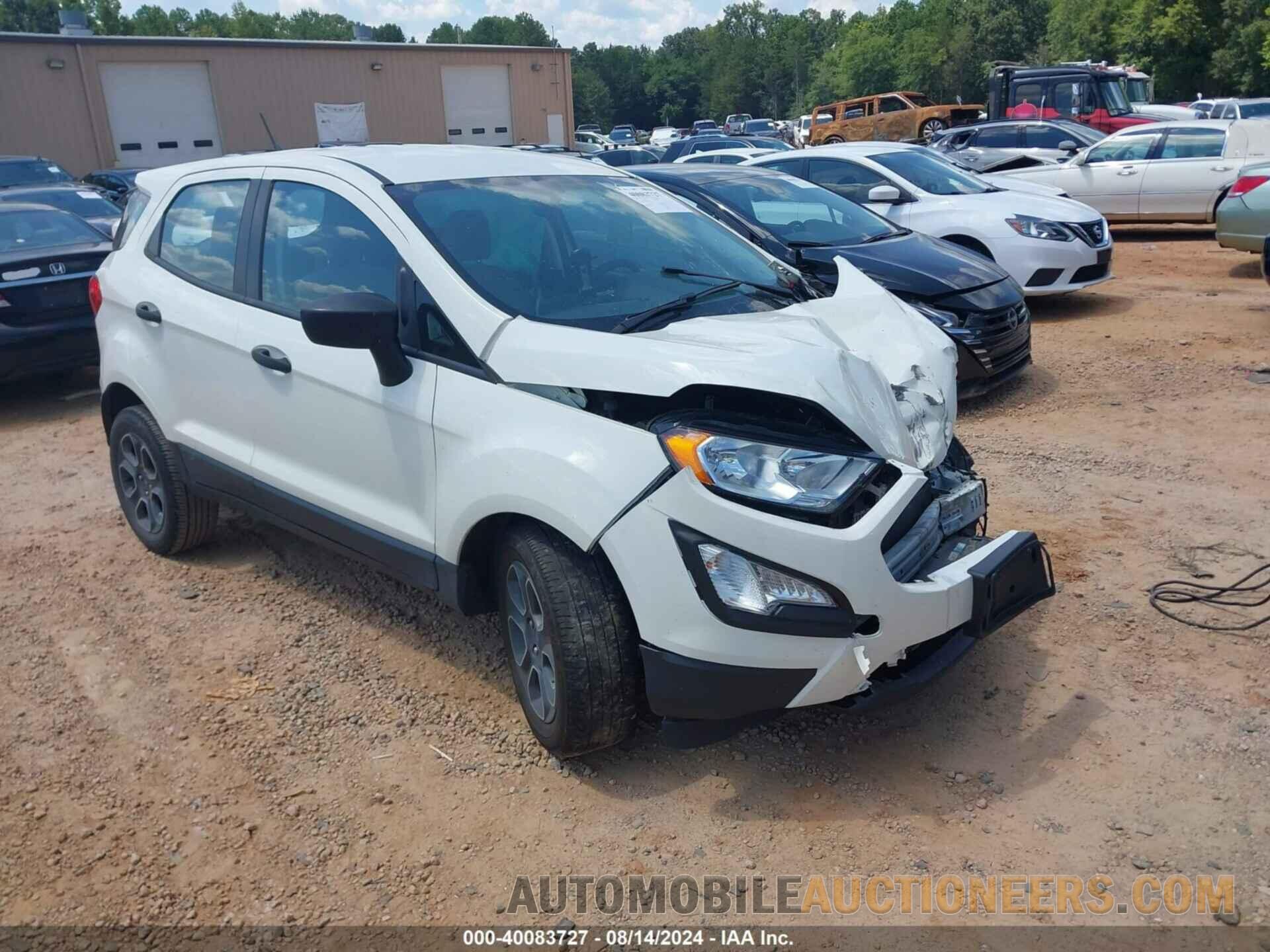 MAJ3S2FE8MC447255 FORD ECOSPORT 2021