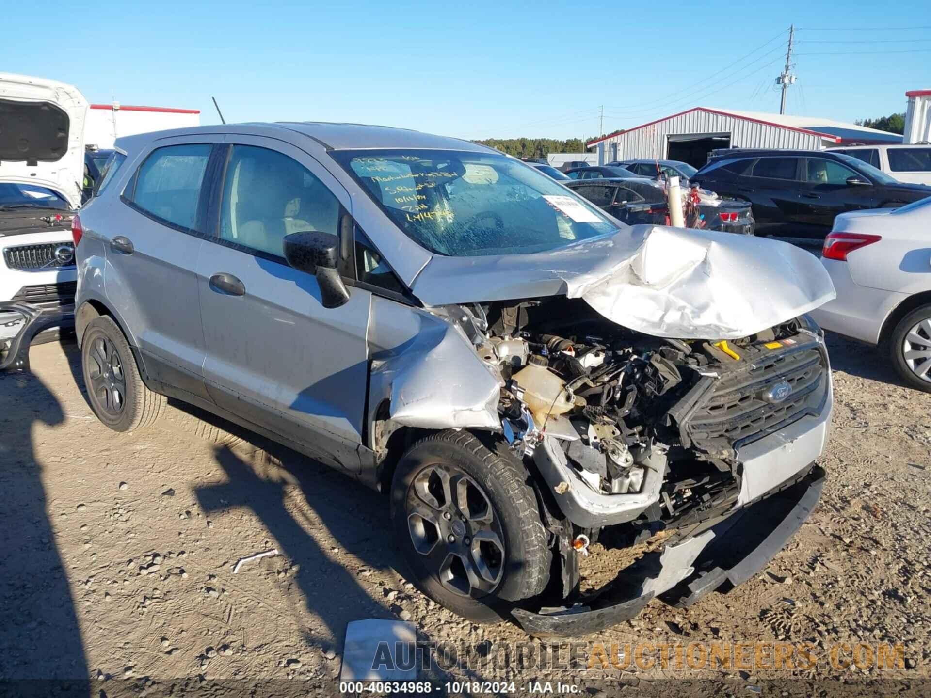 MAJ3S2FE9KC274746 FORD ECOSPORT 2019