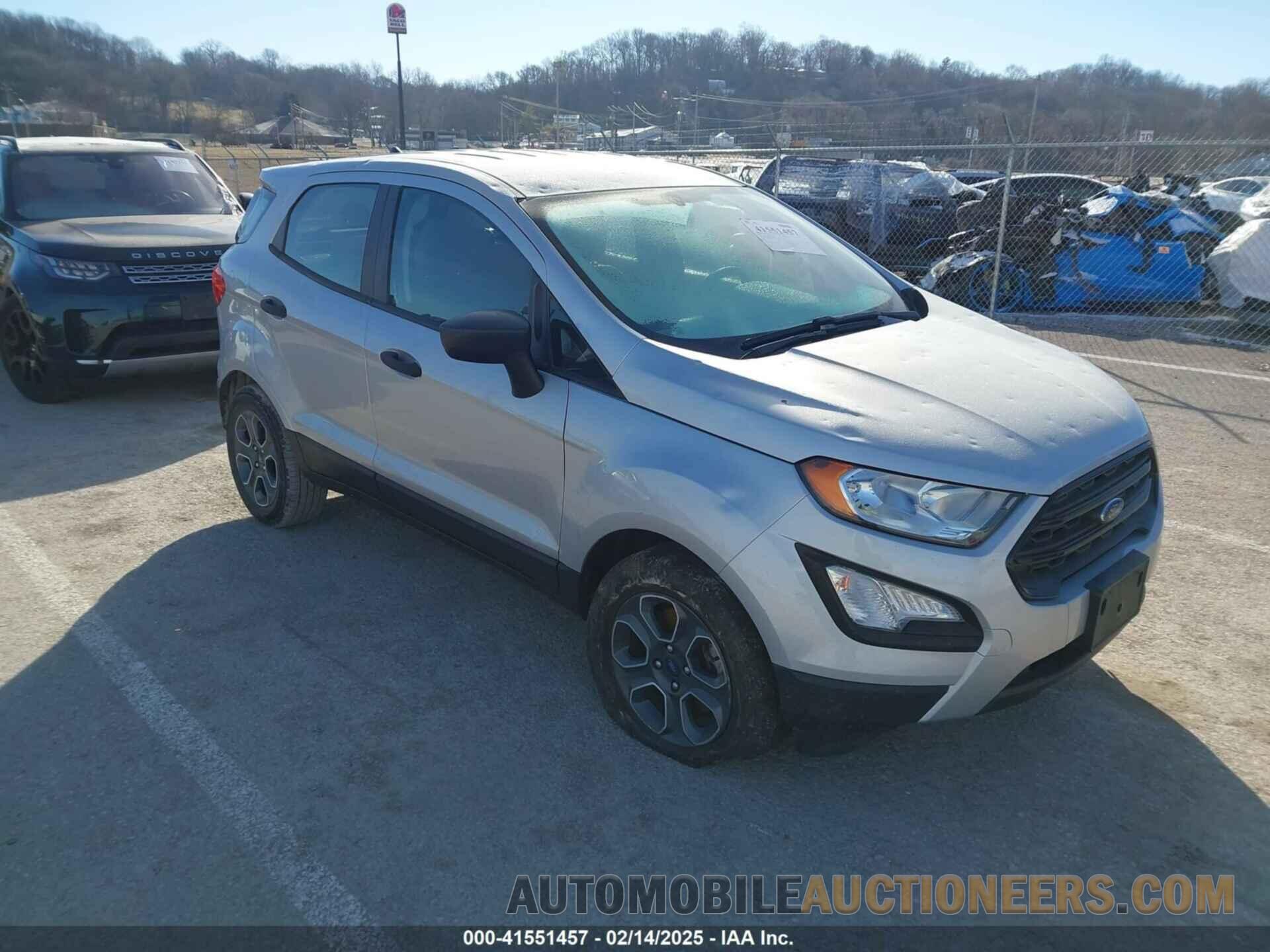 MAJ3S2FE9KC309396 FORD ECOSPORT 2019