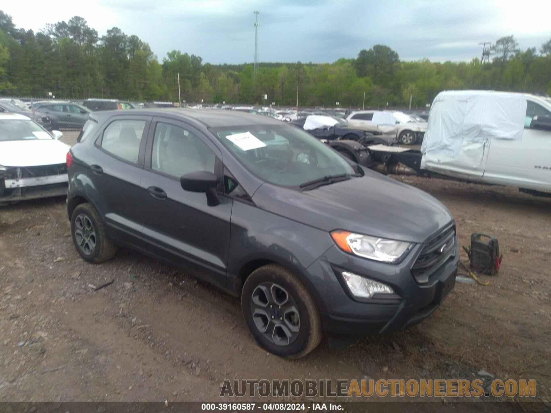 MAJ3S2FE9LC345428 FORD ECOSPORT 2020