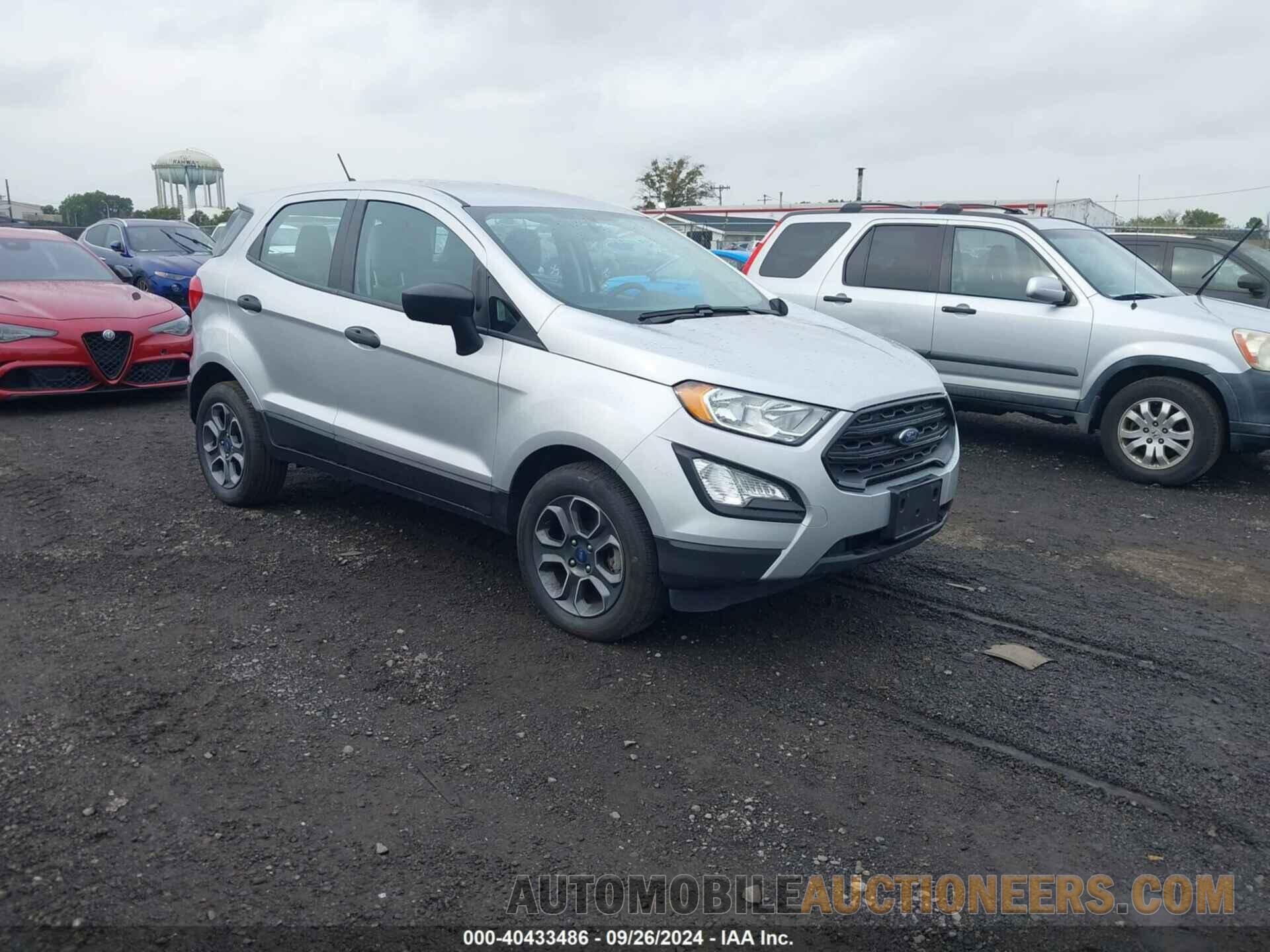 MAJ3S2FE9LC392202 FORD ECOSPORT 2020