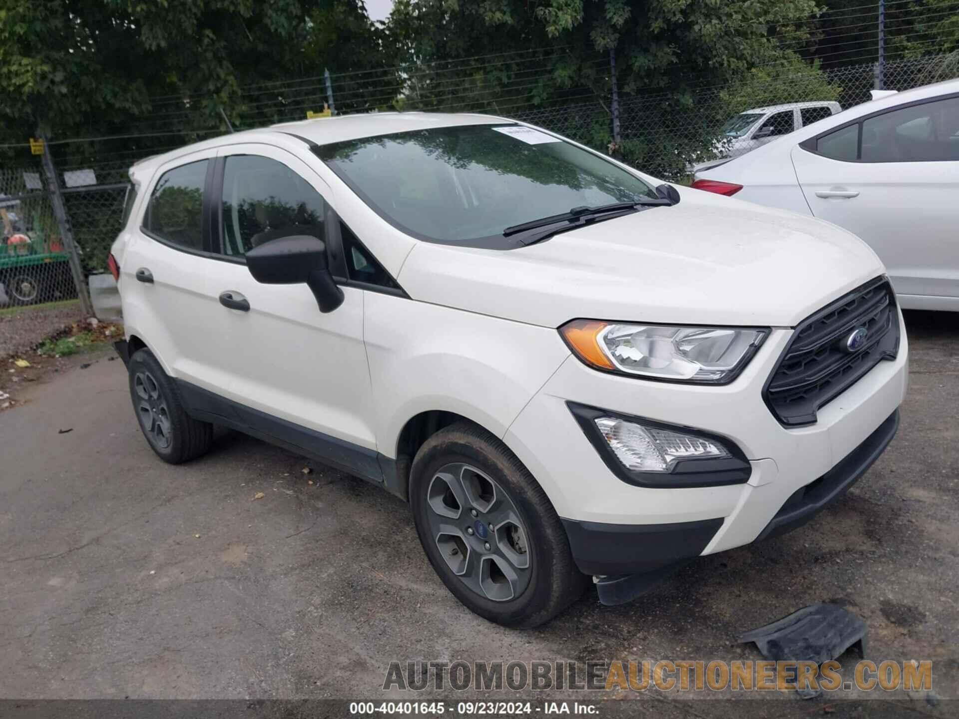 MAJ3S2FE9MC454733 FORD ECOSPORT 2021